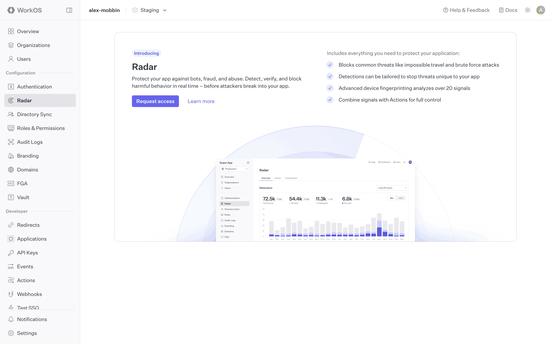 WorkOS Web Developer Tools interface screenshot 9