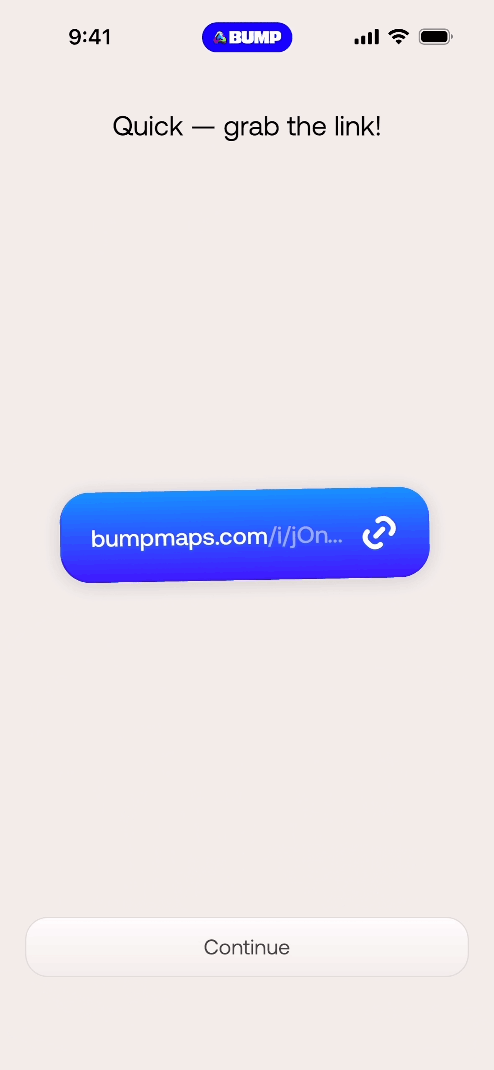 Bump iOS Social Networking interface screenshot 15