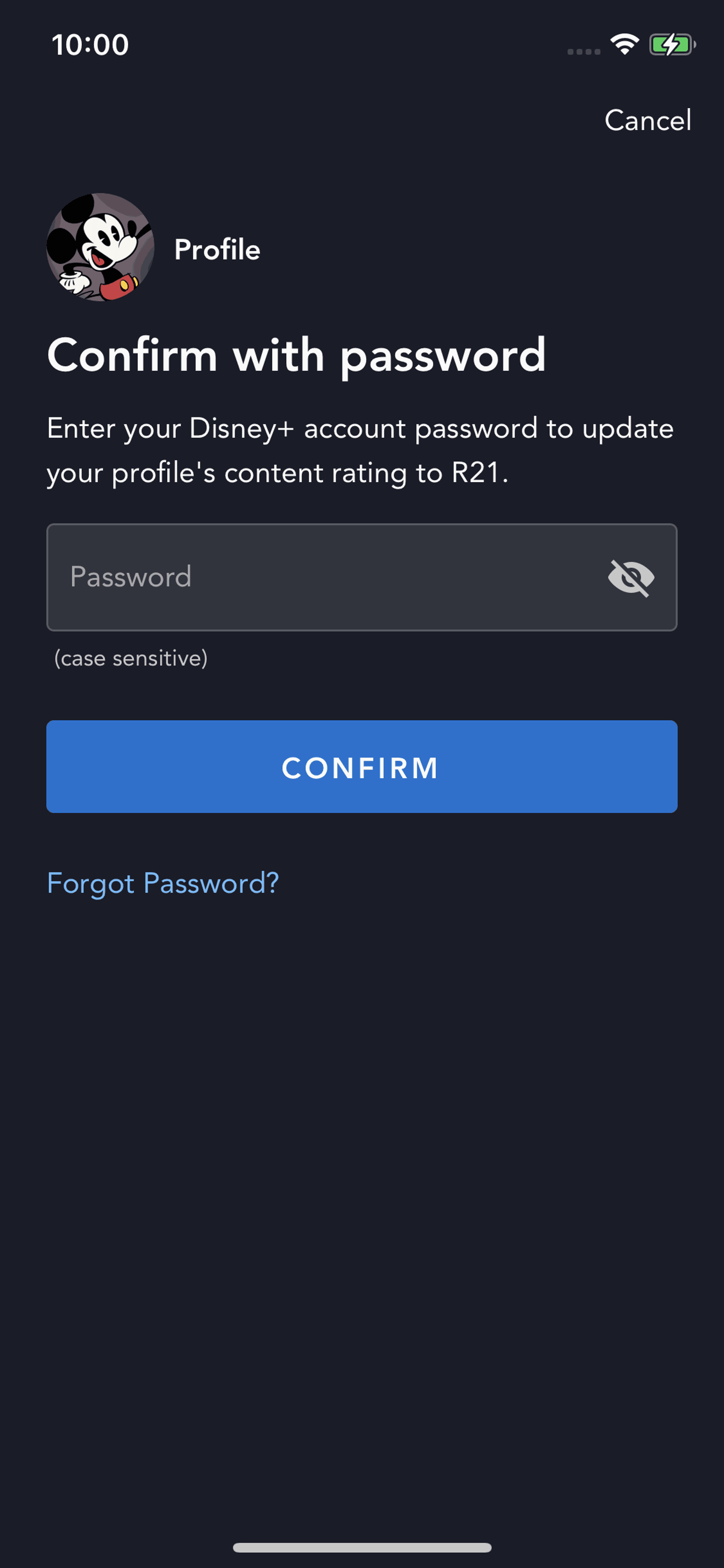 Disney+ iOS Entertainment interface screenshot 16