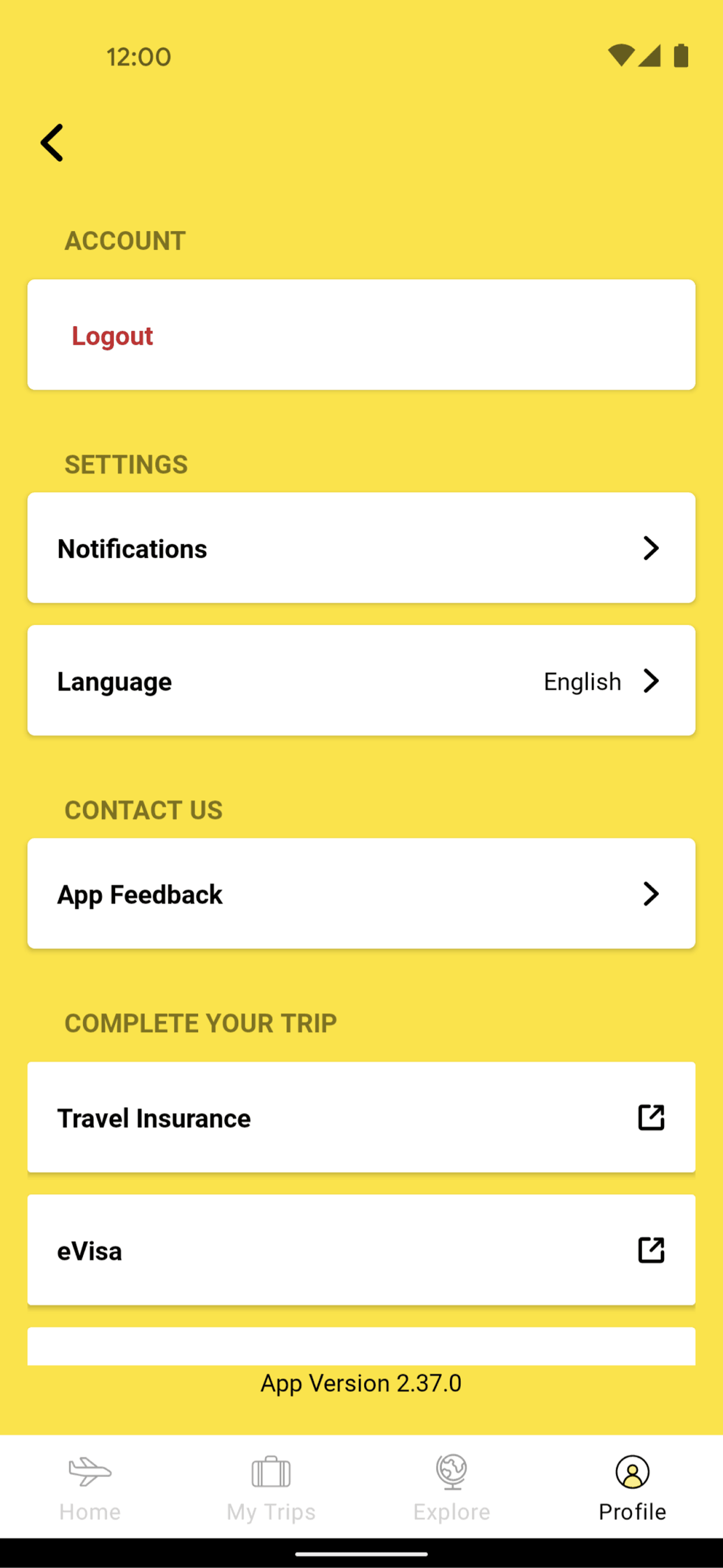 Scoot Android Travel & Transportation interface screenshot 10