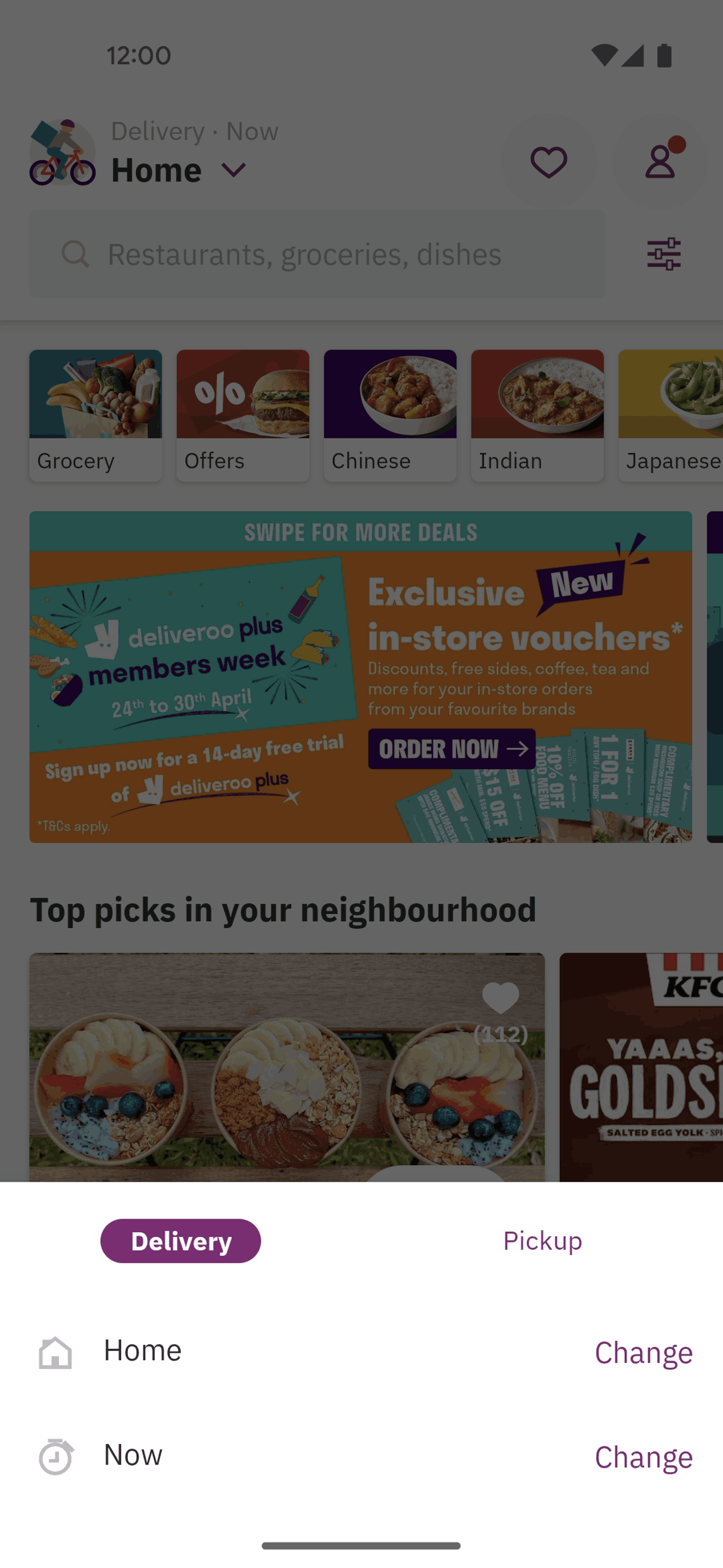 Deliveroo Android Food & Drink interface screenshot 12