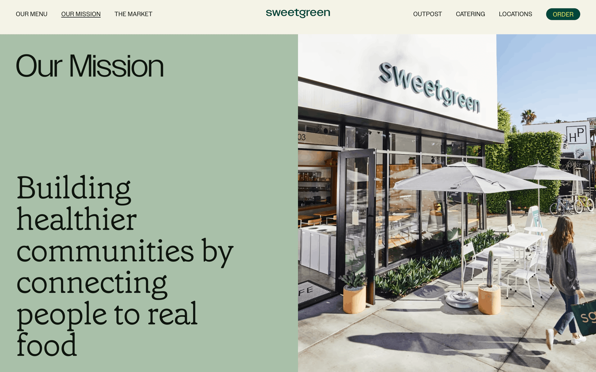 sweetgreen Web Food & Drink interface screenshot 21