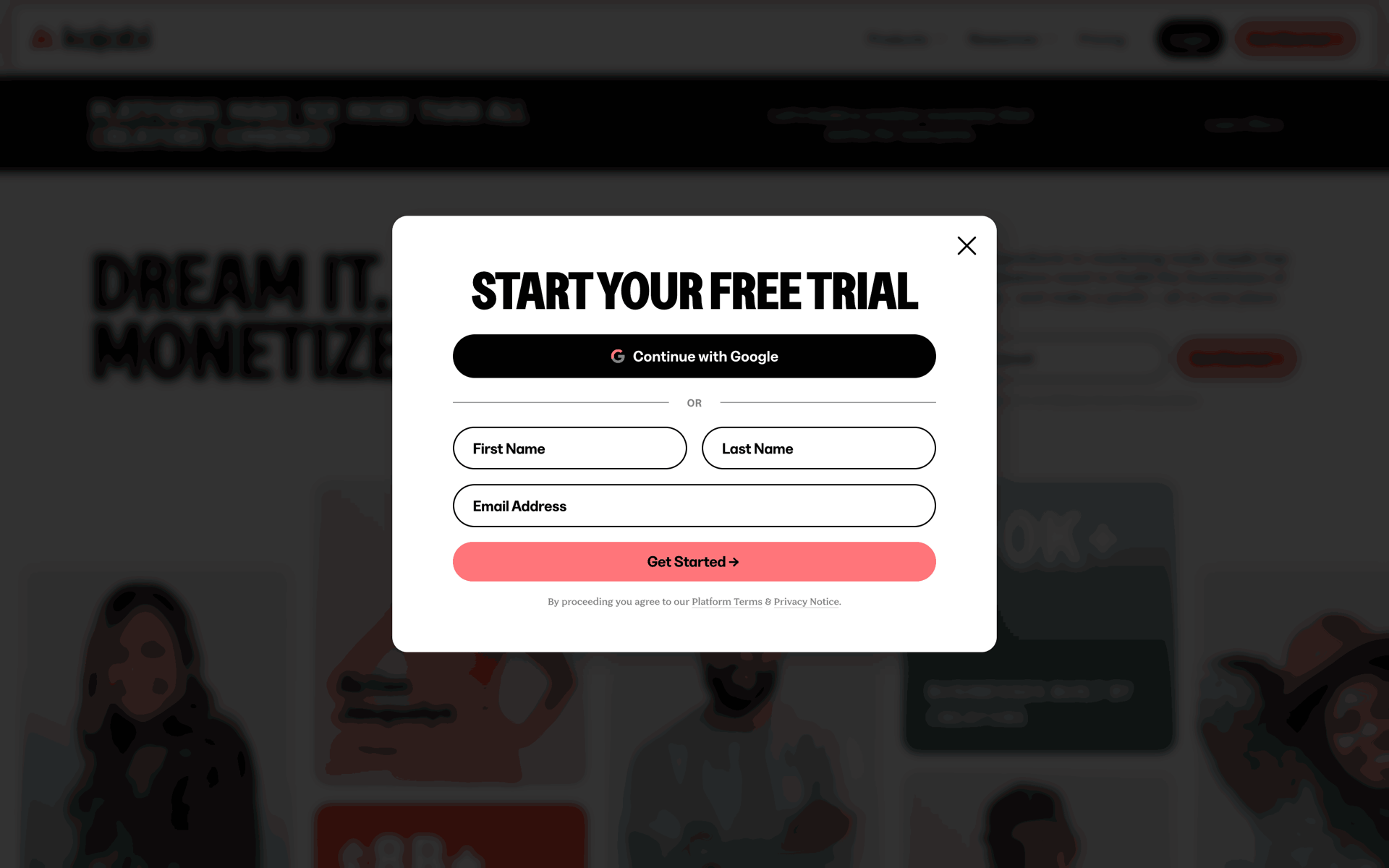 Kajabi Web Business interface screenshot 4
