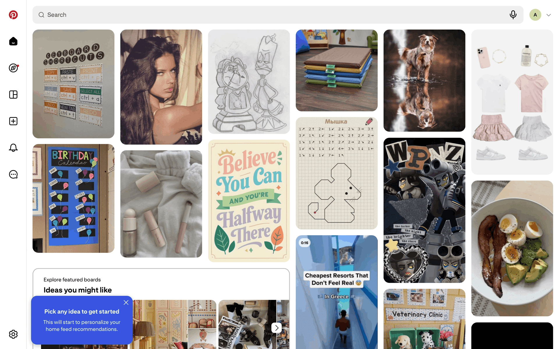 Pinterest Web Photo & Video interface screenshot 8