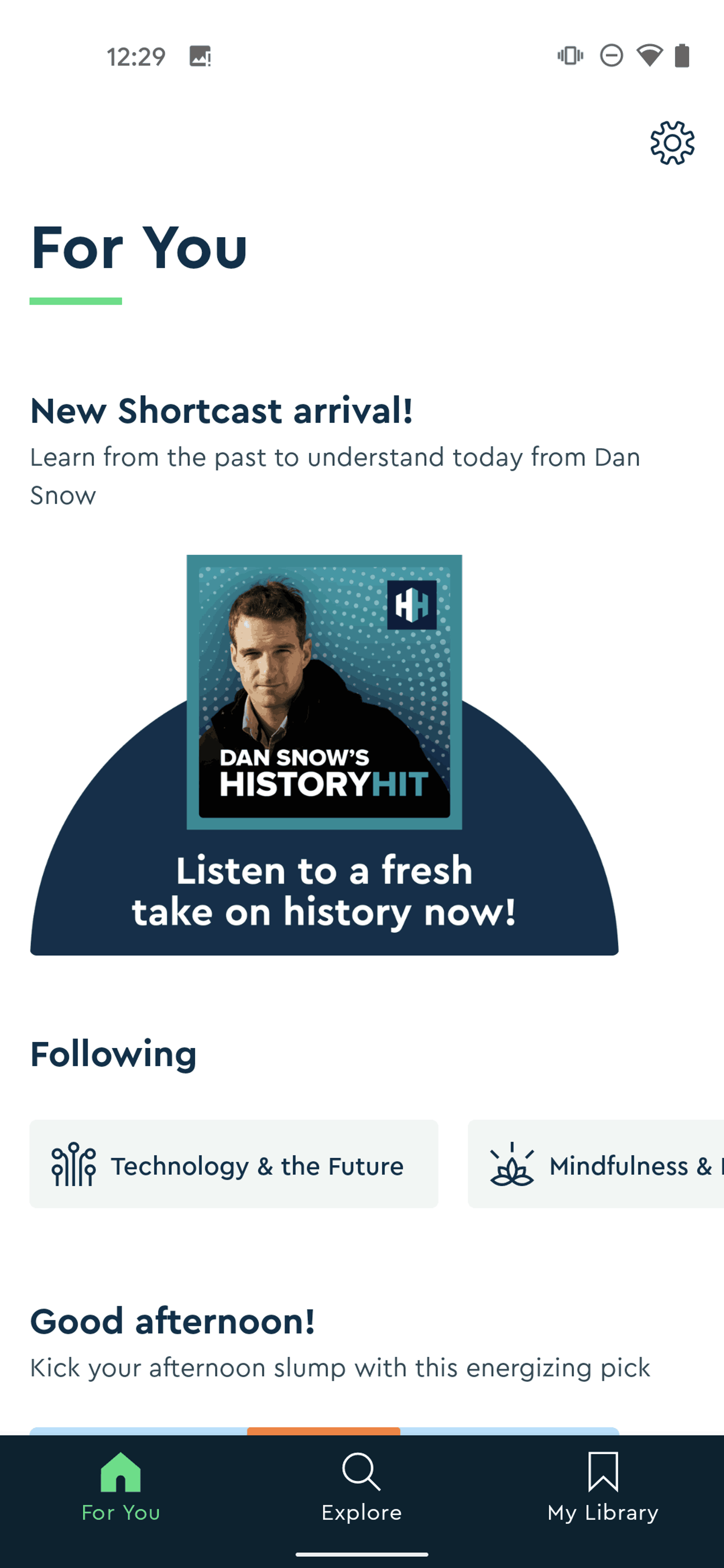 Blinkist Android Education interface screenshot 21