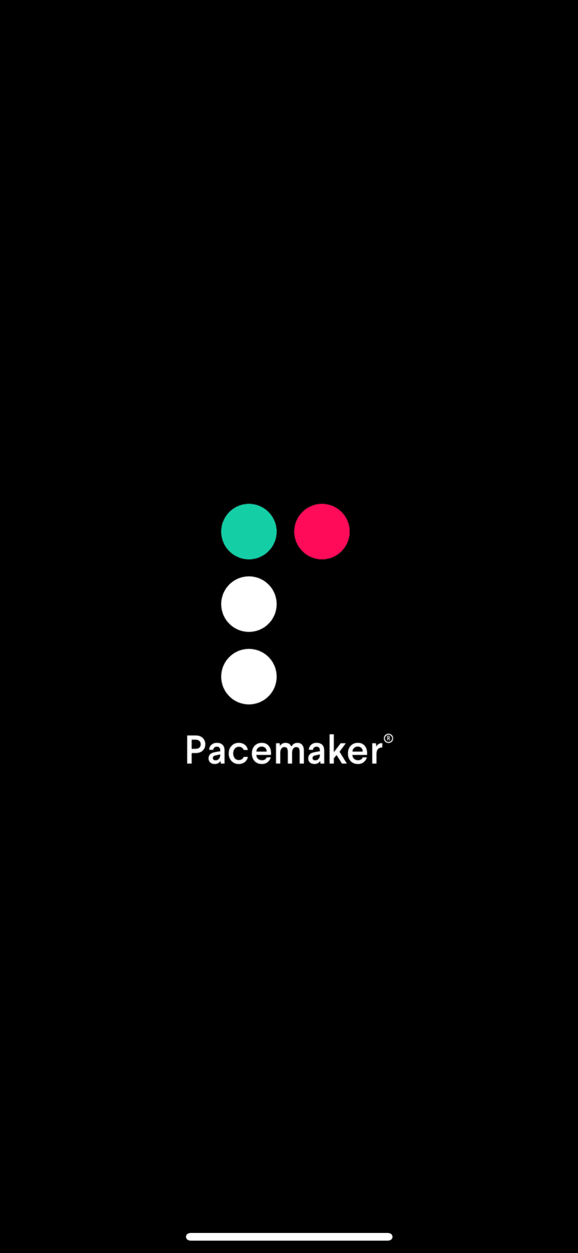 Pacemaker iOS Music & Audio interface screenshot 1