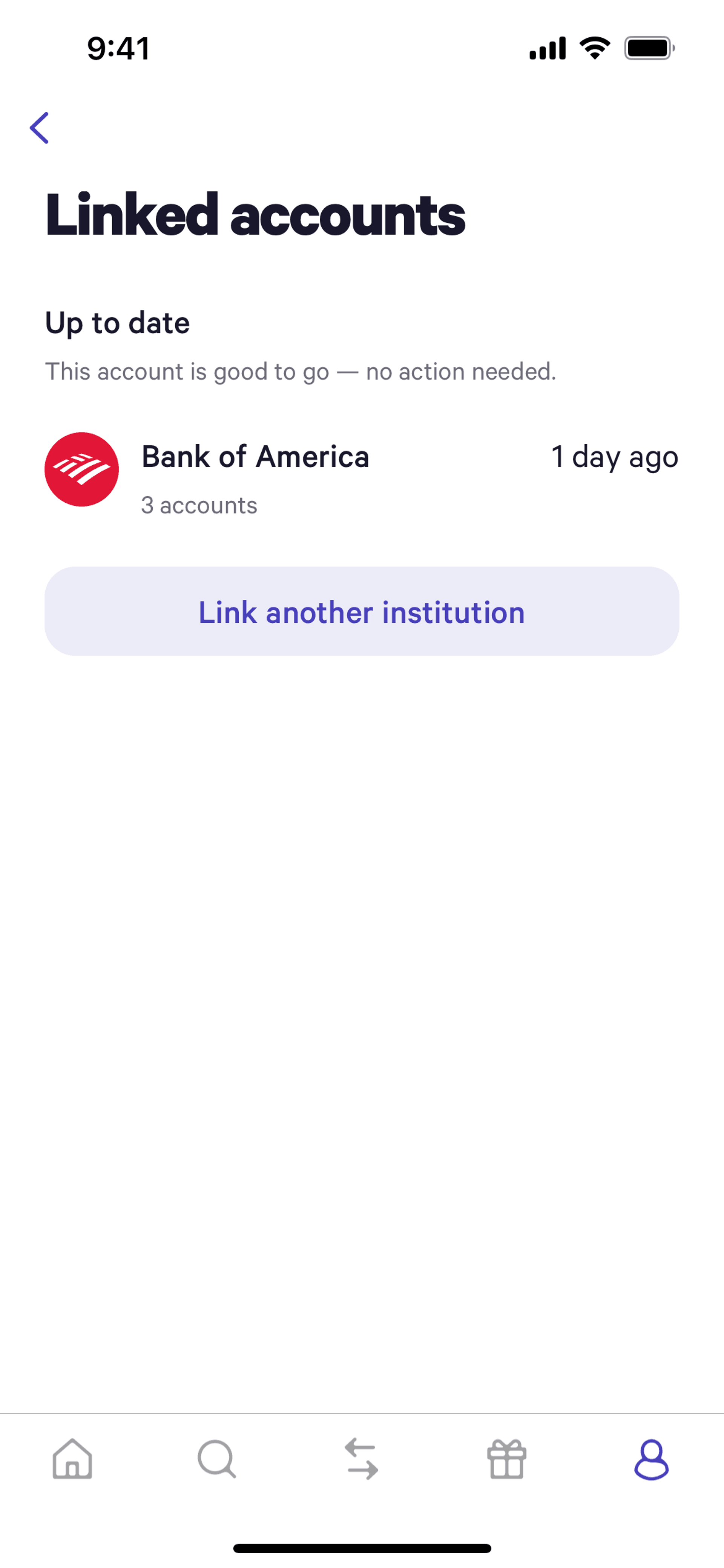 Wealthfront iOS Finance interface screenshot 15