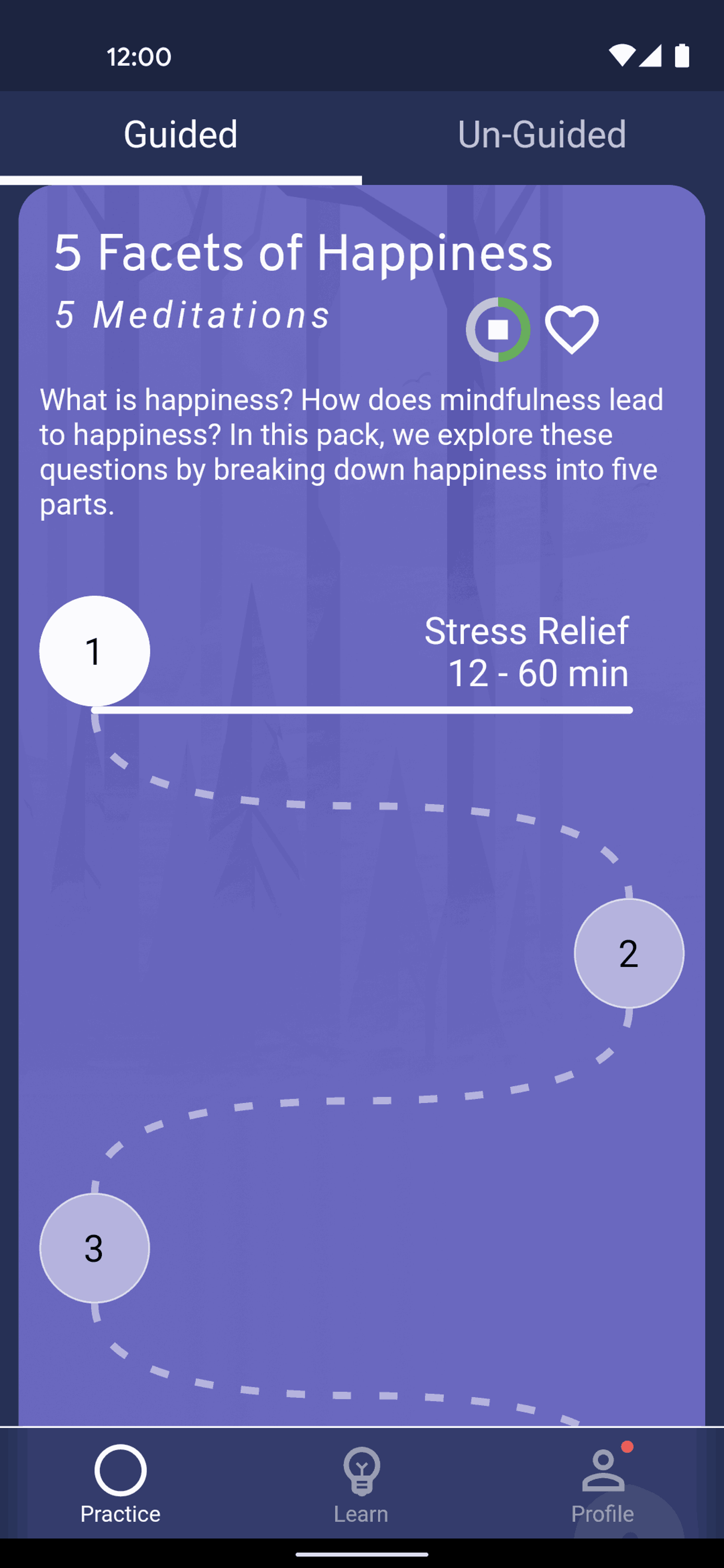 Brightmind Android Health & Fitness interface screenshot 8