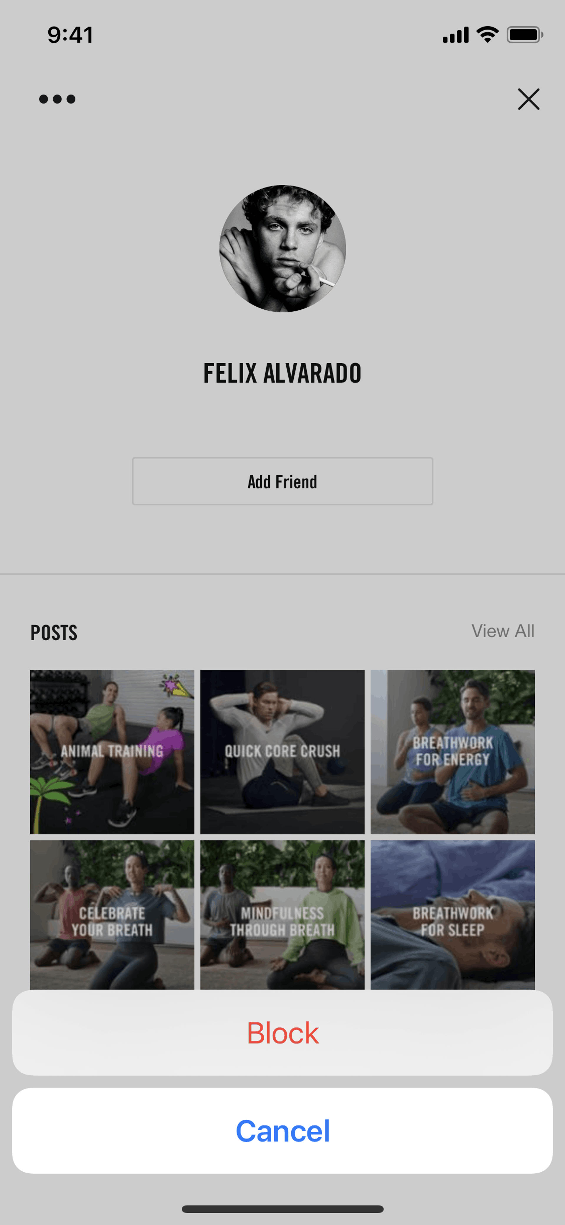 Nike Training Club iOS Health & Fitness interface screenshot 17