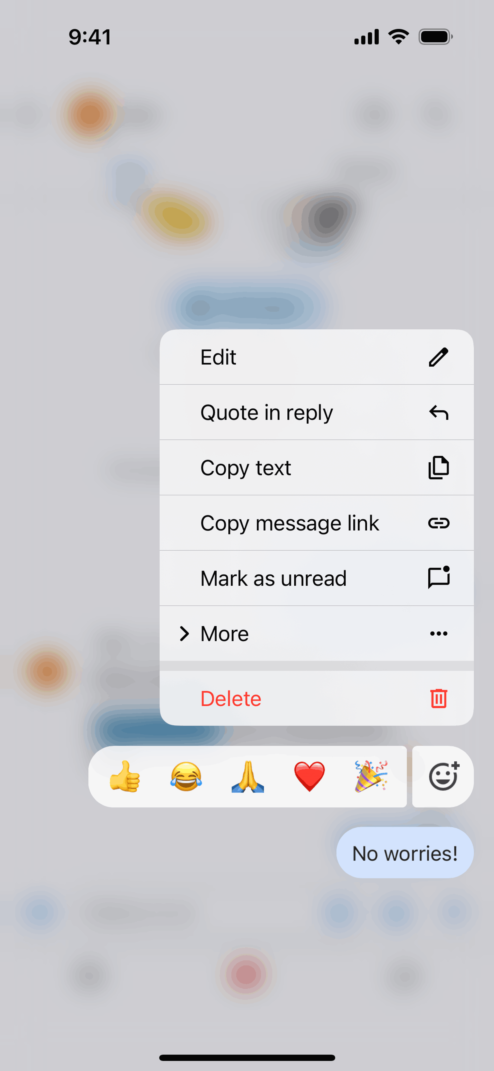 Gmail iOS Productivity interface screenshot 24