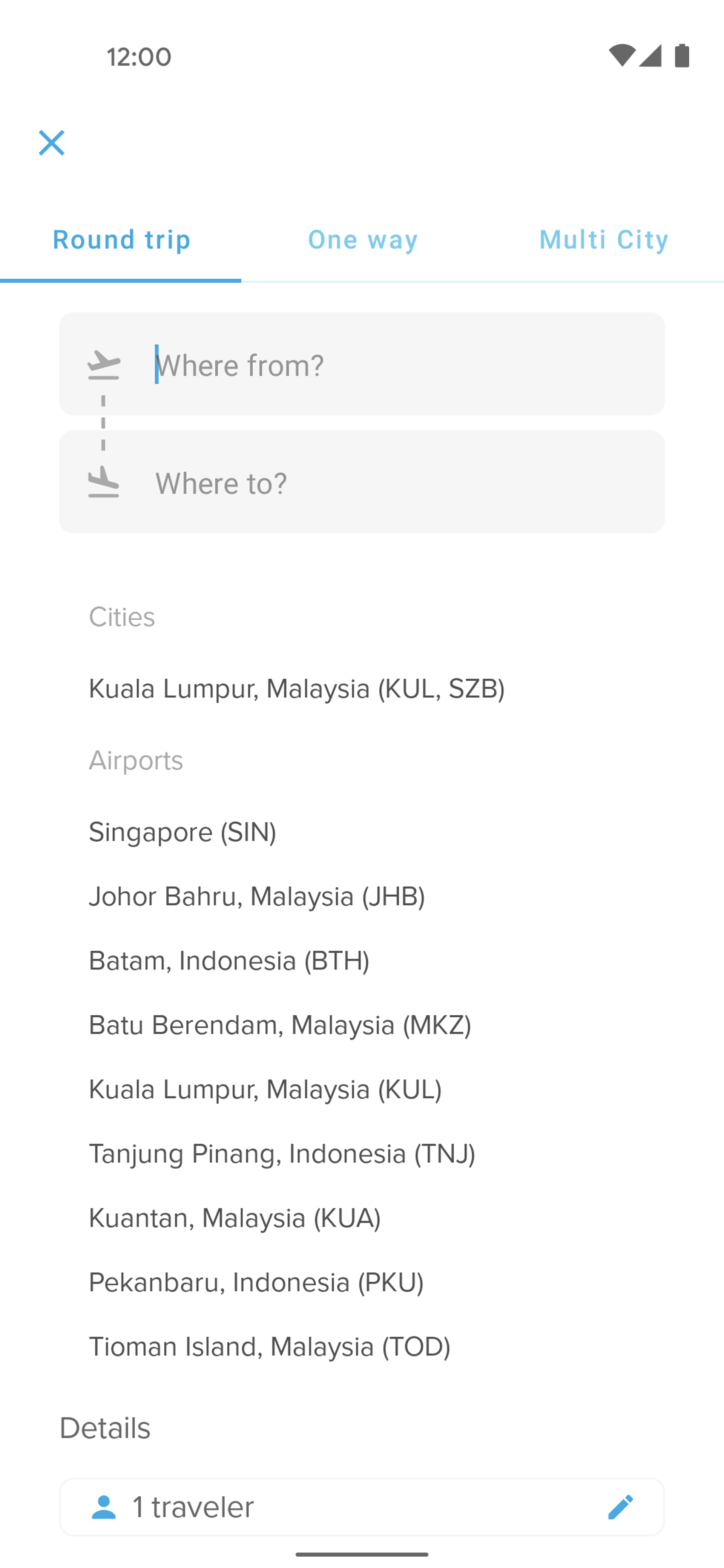 Hopper Android Travel & Transportation interface screenshot 4