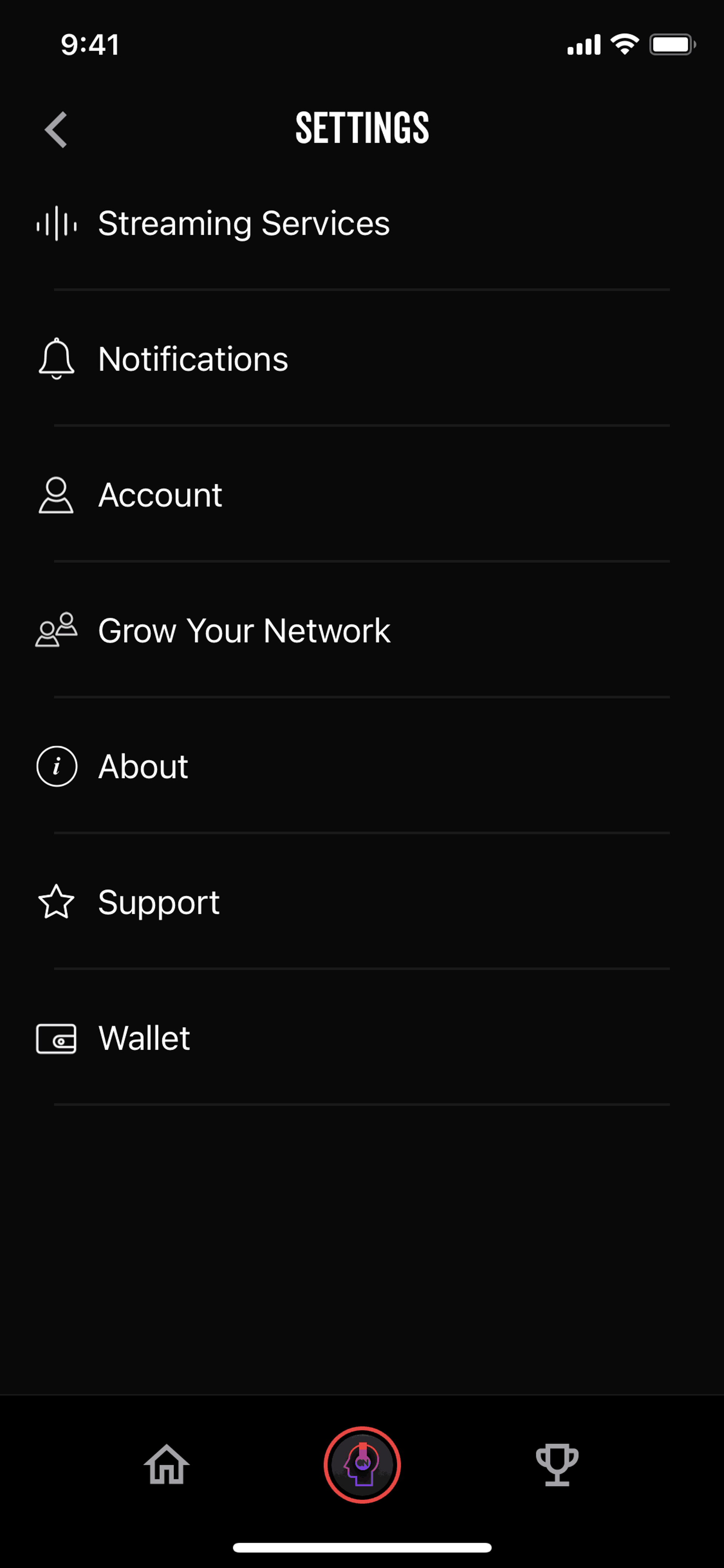 Stationhead iOS Music & Audio interface screenshot 3
