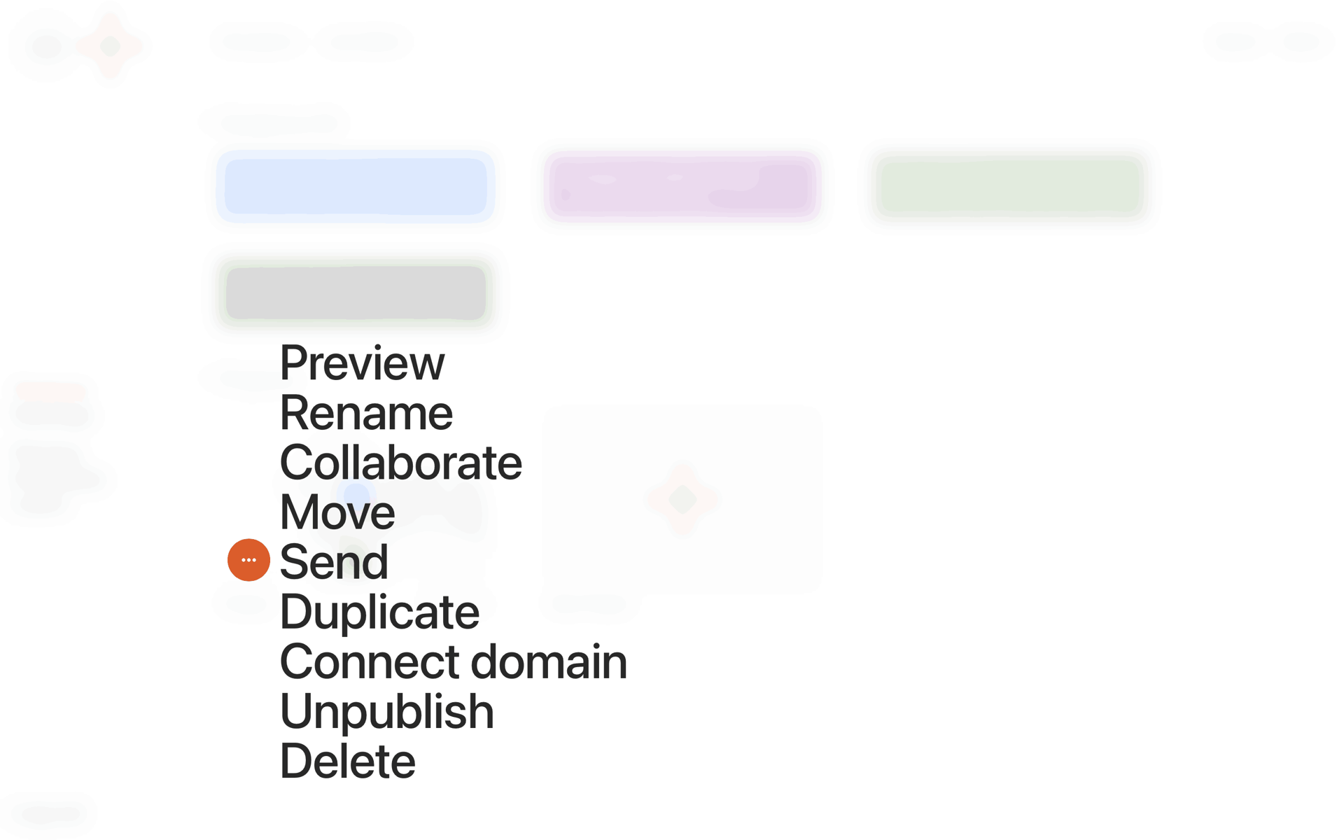 Readymag Web Business interface screenshot 7