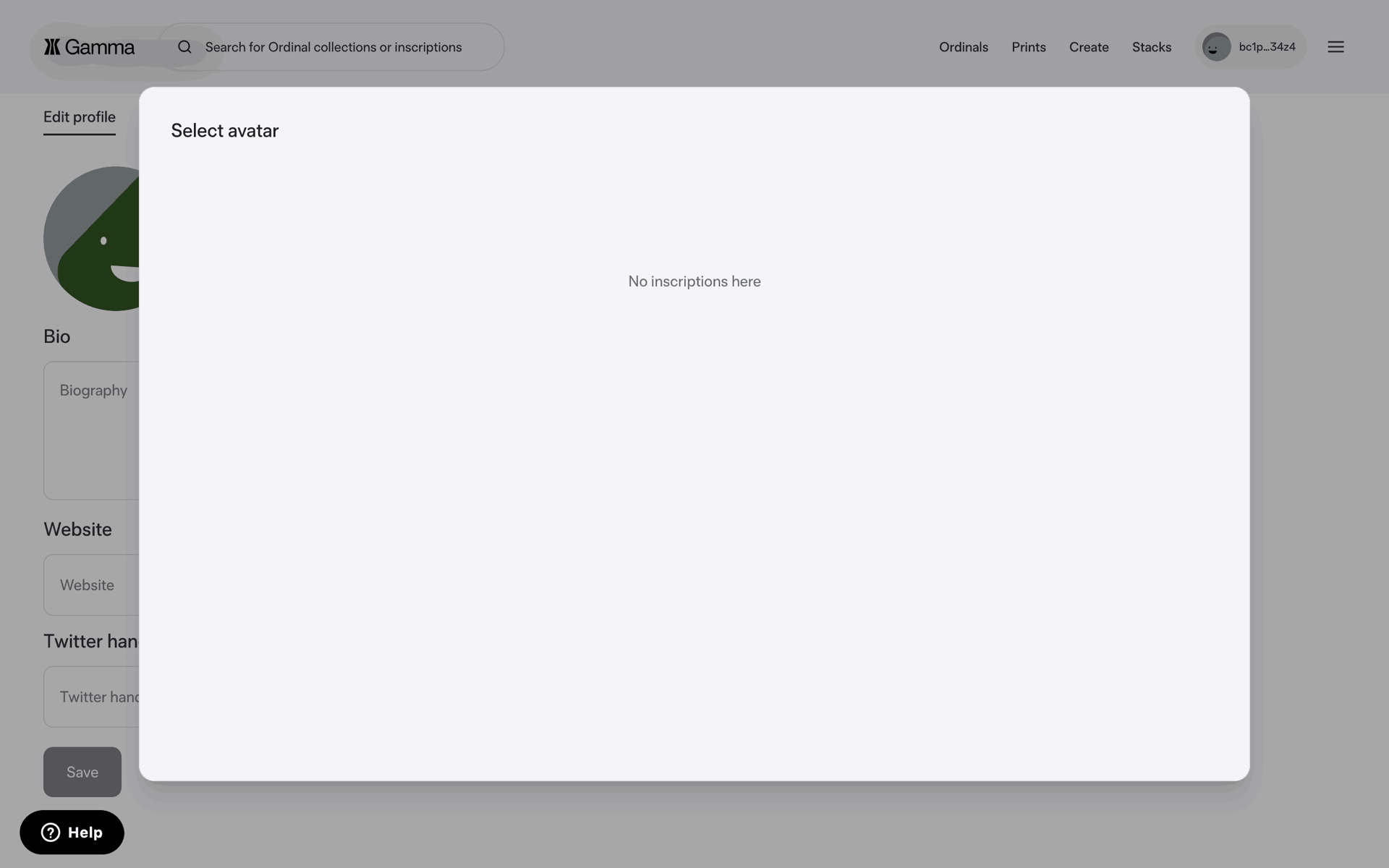 Gamma Web Crypto & Web3 interface screenshot 14