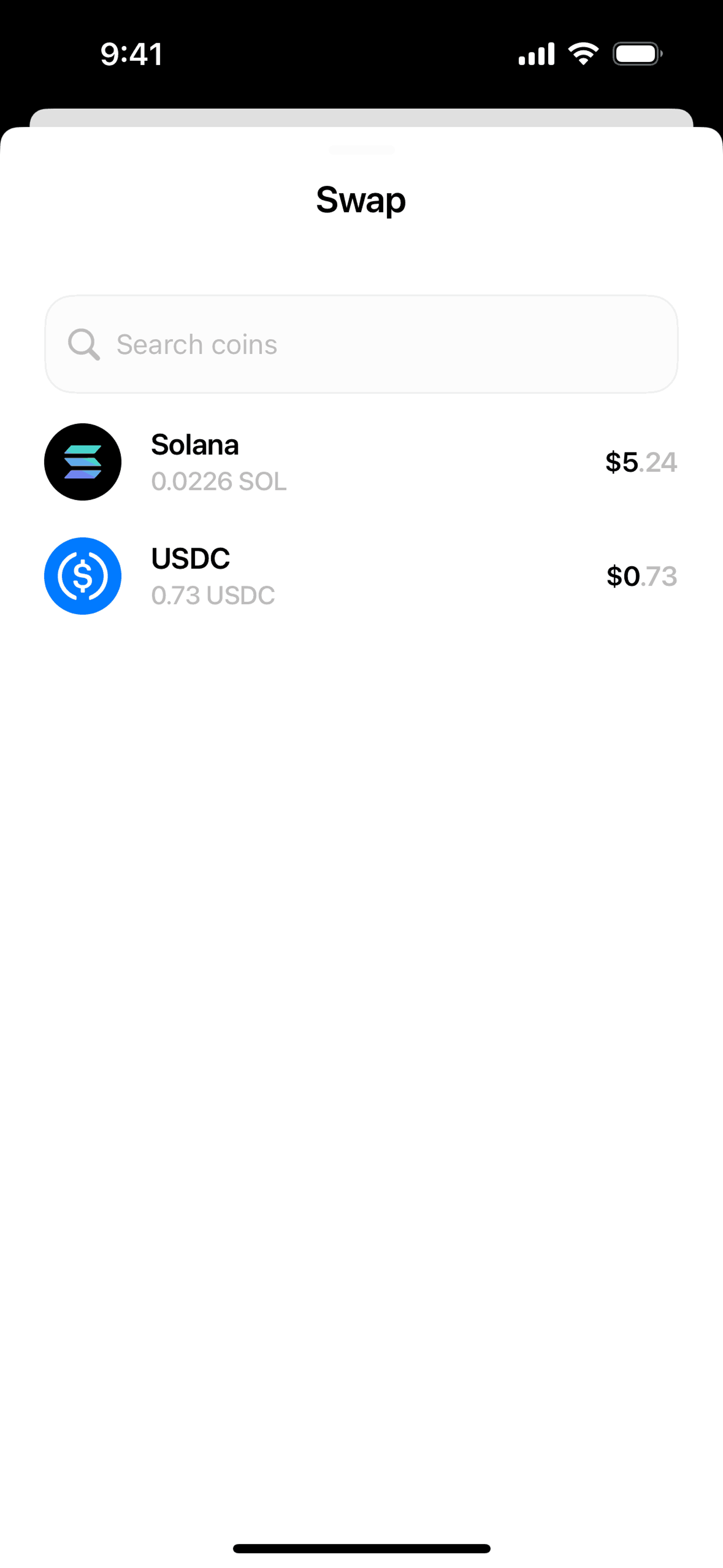 Fuse iOS Finance interface screenshot 21