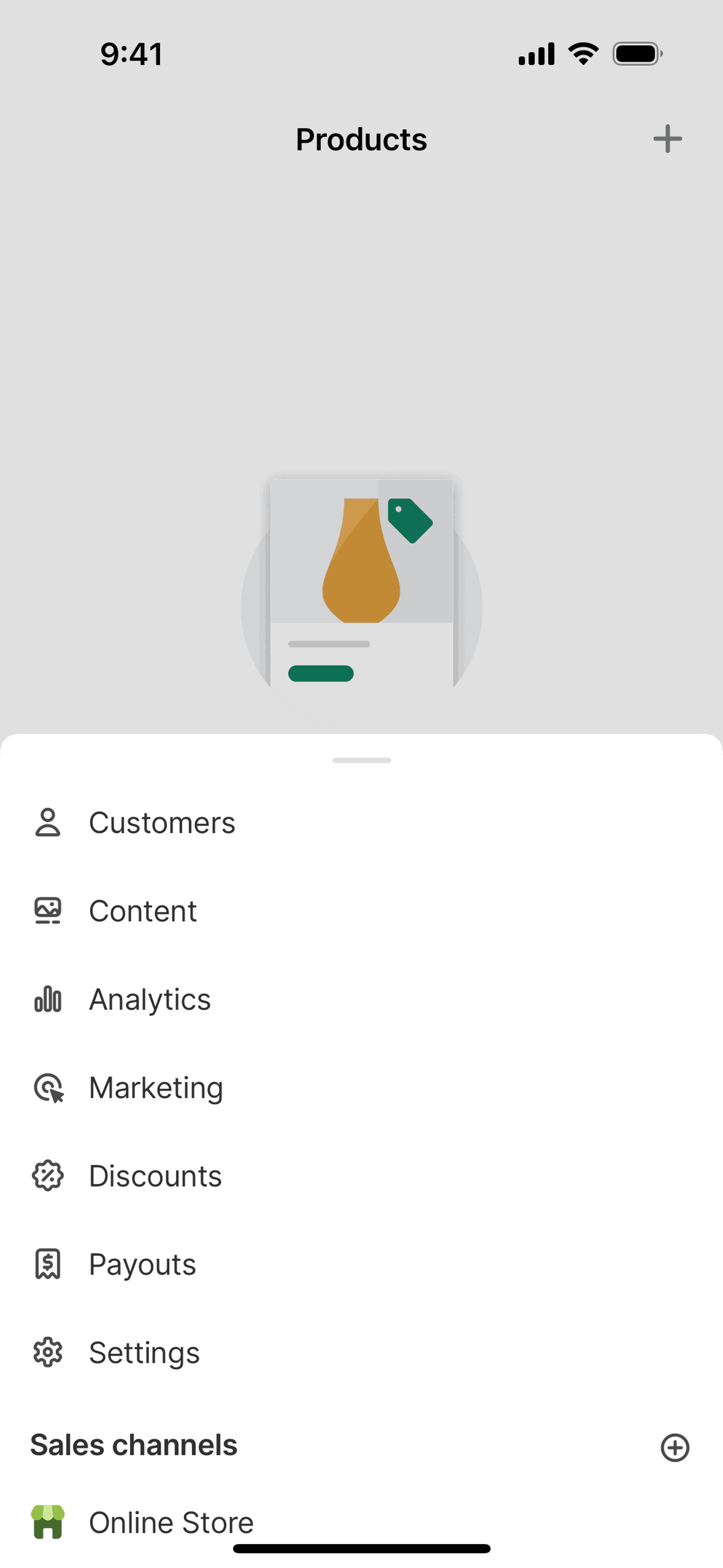 Shopify iOS Business interface screenshot 24