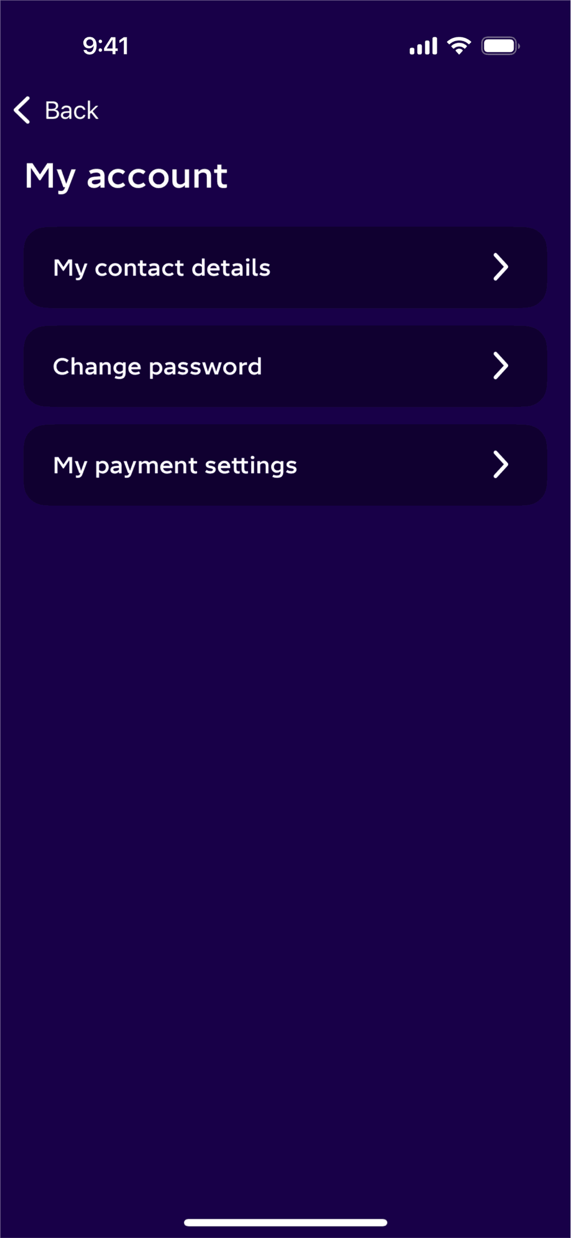Octopus Energy iOS Utilities interface screenshot 6