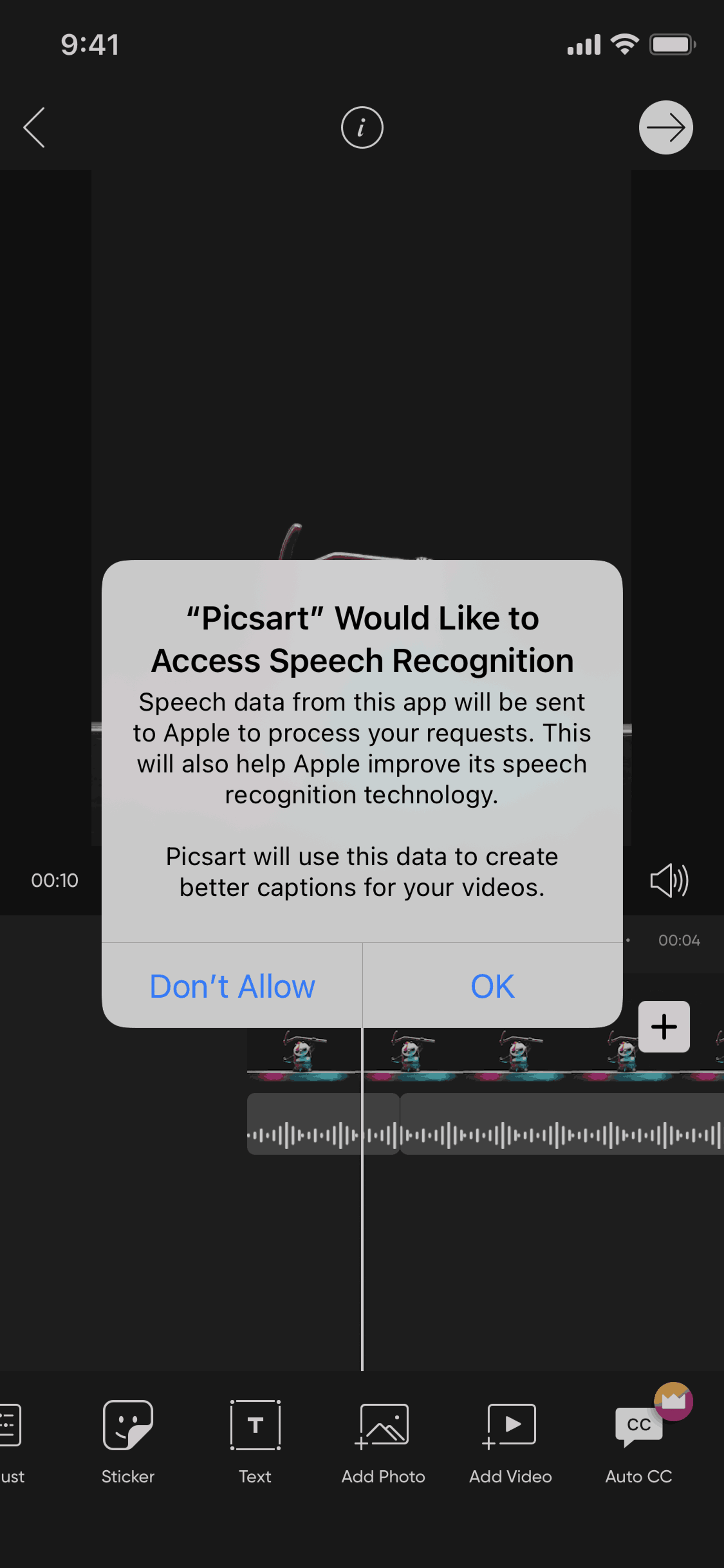 Picsart iOS Photo & Video interface screenshot 24