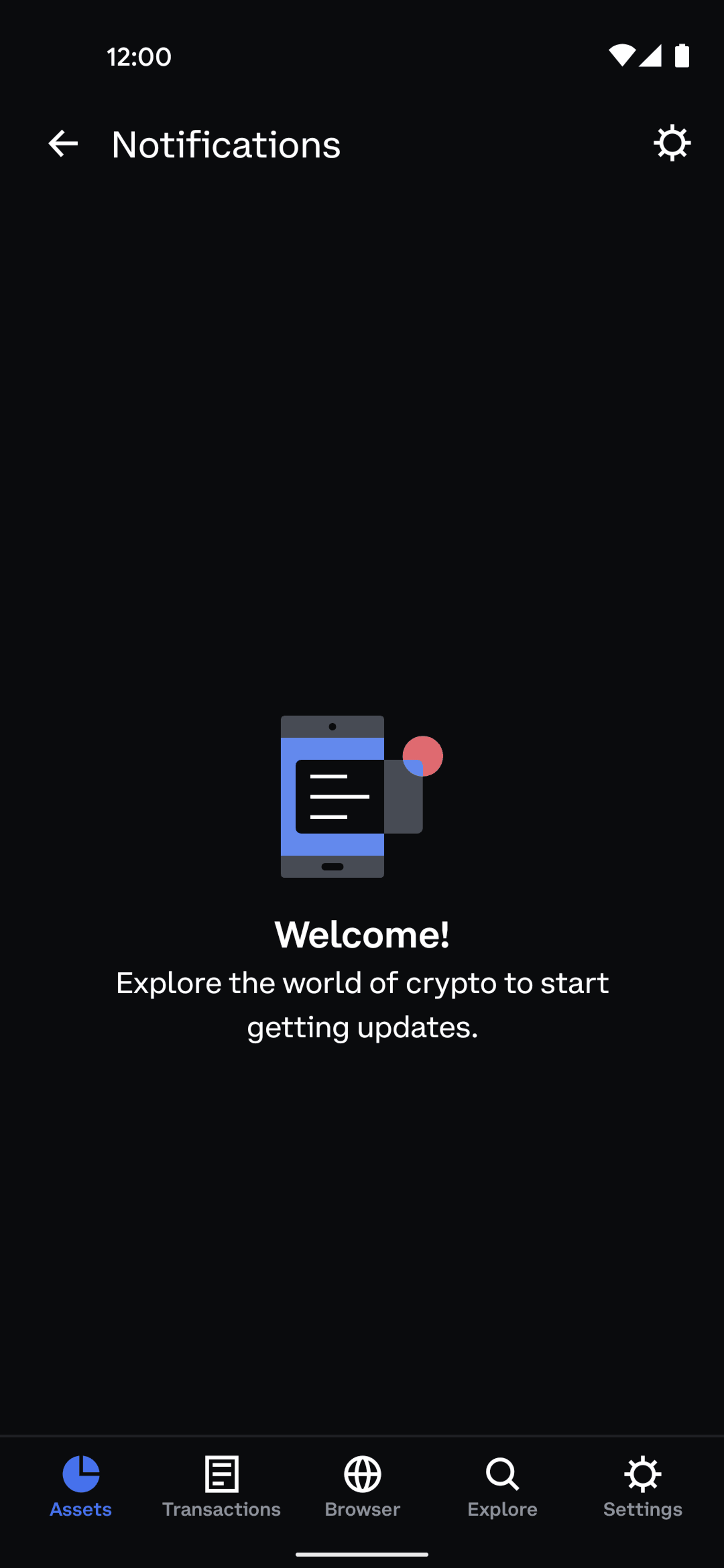 Coinbase Wallet Android Finance interface screenshot 10