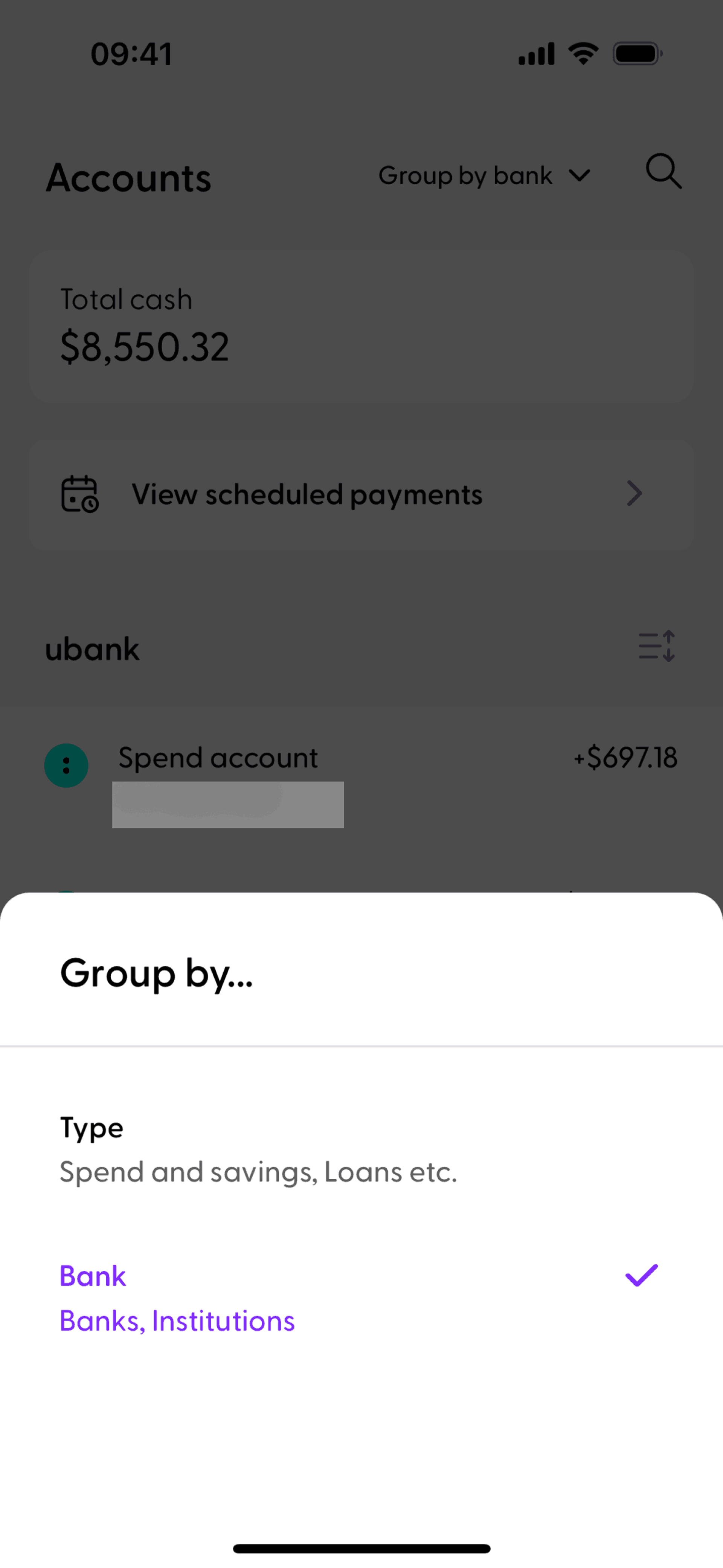 Ubank Money App iOS Finance interface screenshot 18