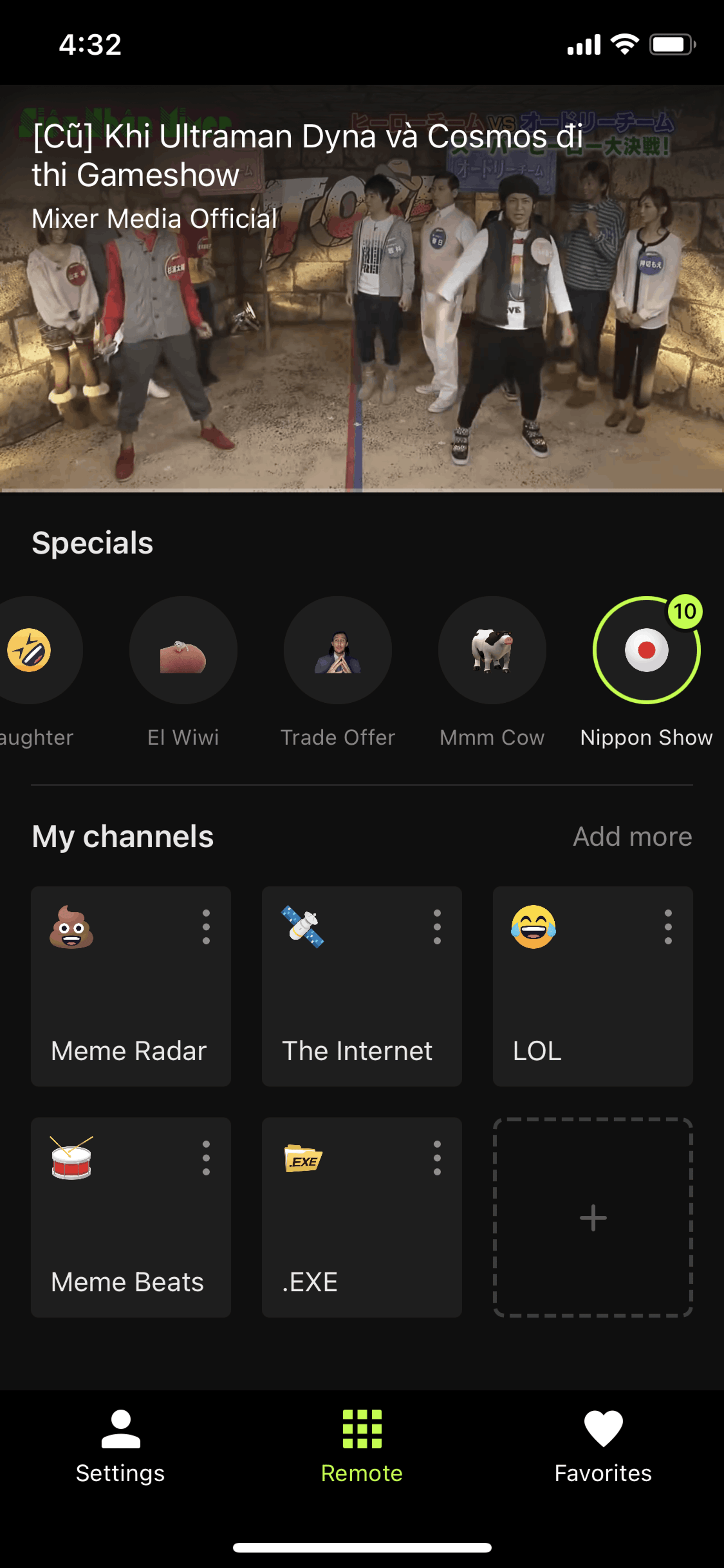 Neverthink iOS Entertainment interface screenshot 10