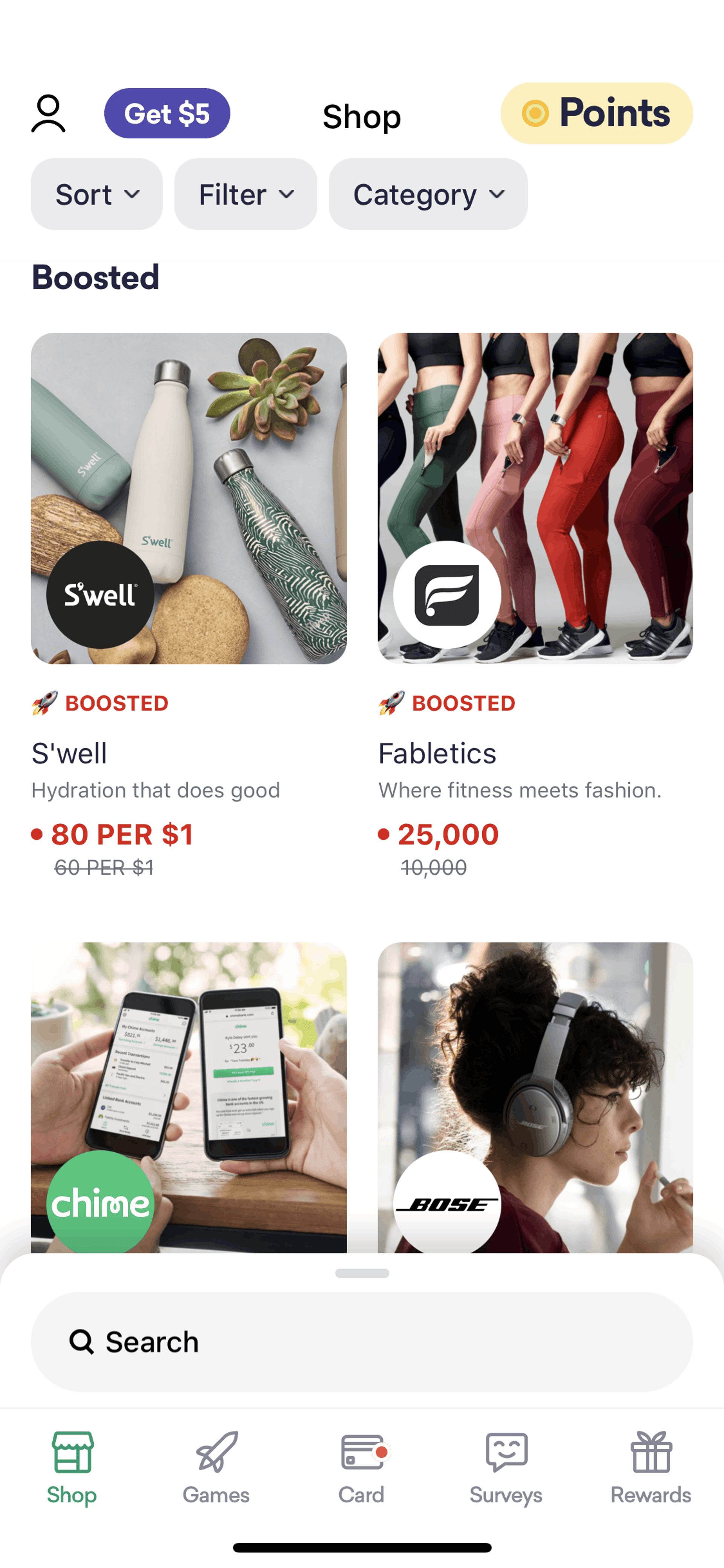 Drop iOS Lifestyle interface screenshot 20