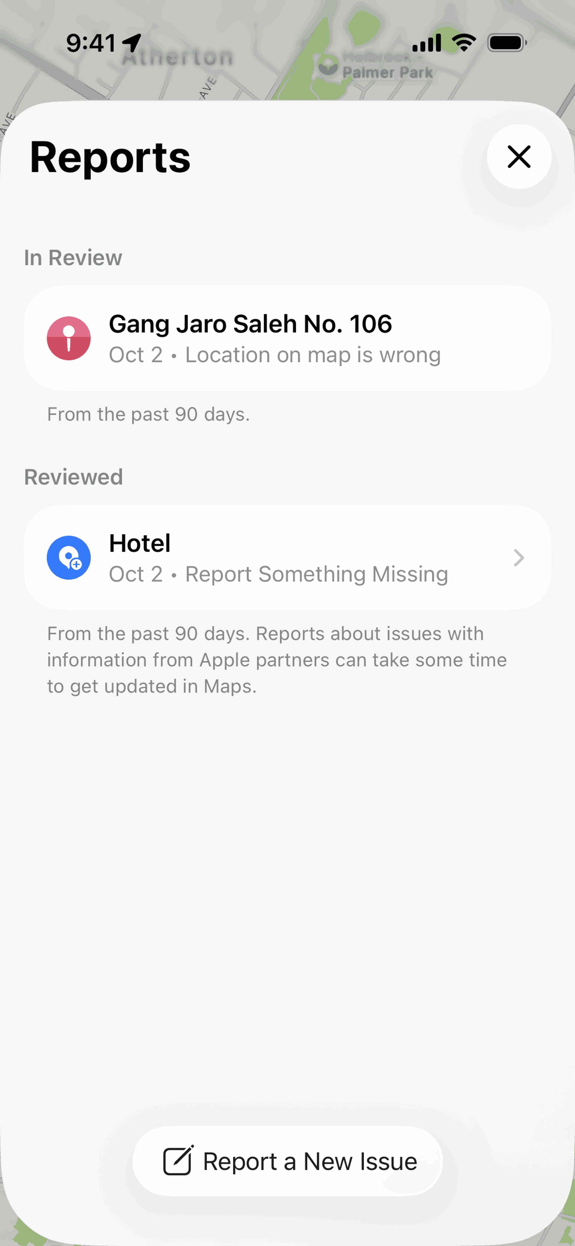 Apple Maps iOS Maps & Navigation interface screenshot 14