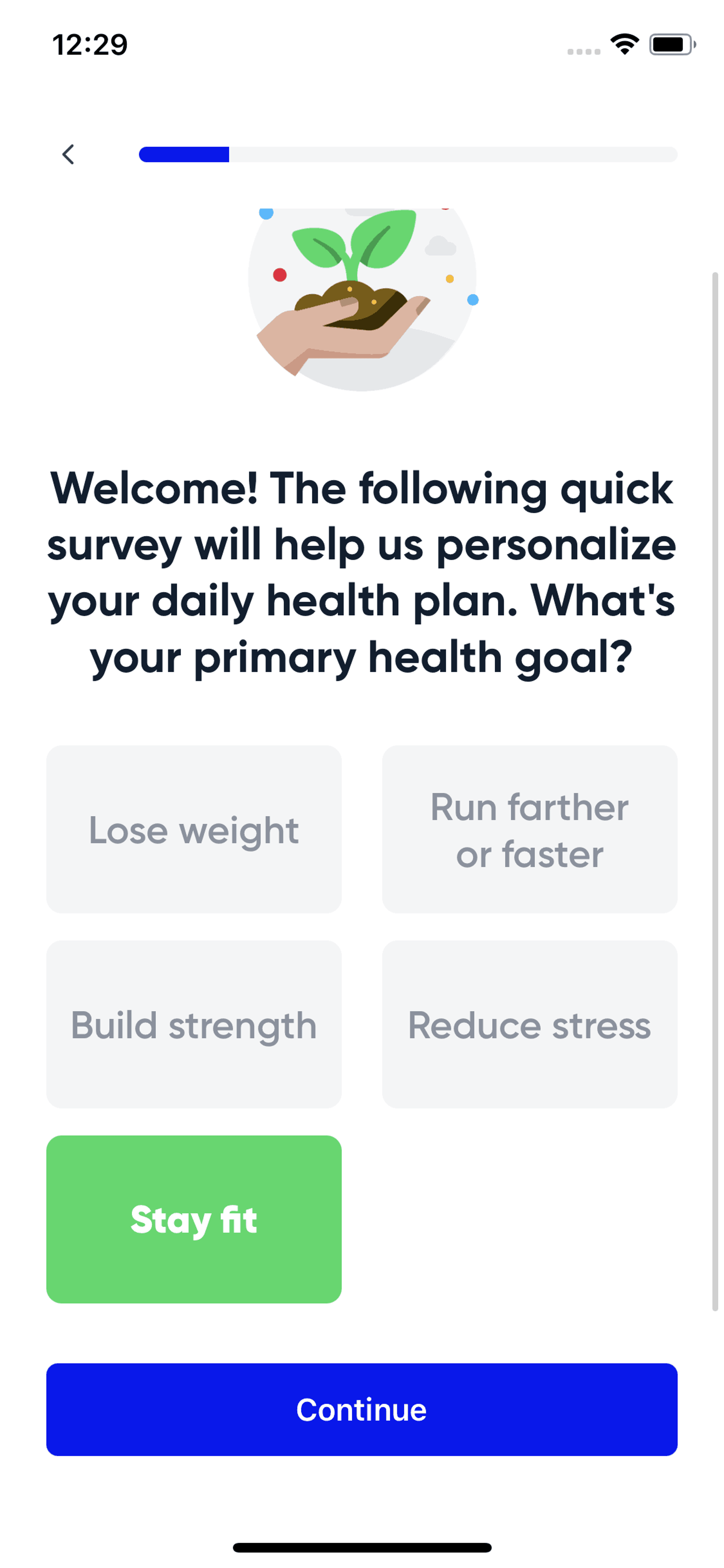 Aaptiv iOS Health & Fitness interface screenshot 9