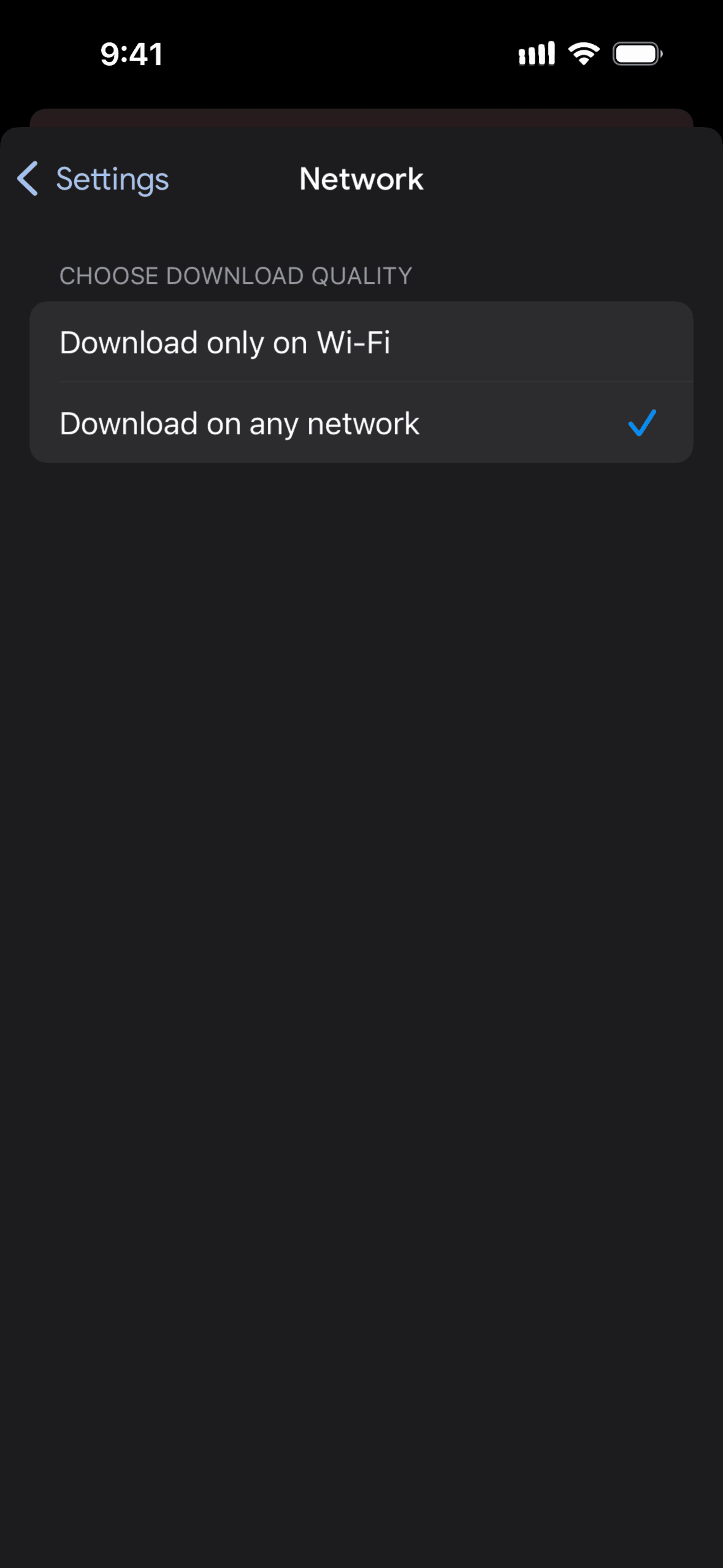 Google TV iOS Entertainment interface screenshot 14
