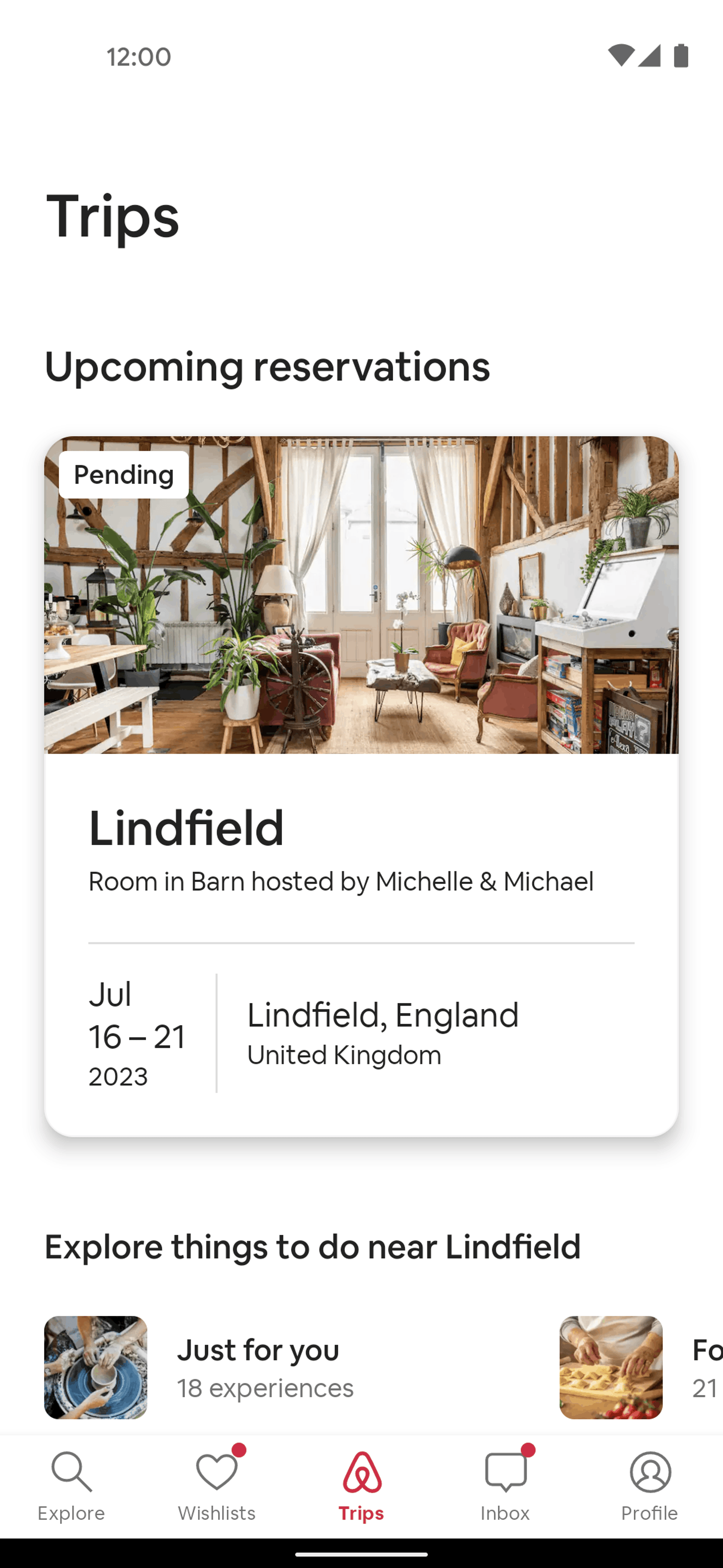 Airbnb Android Real Estate interface screenshot 3