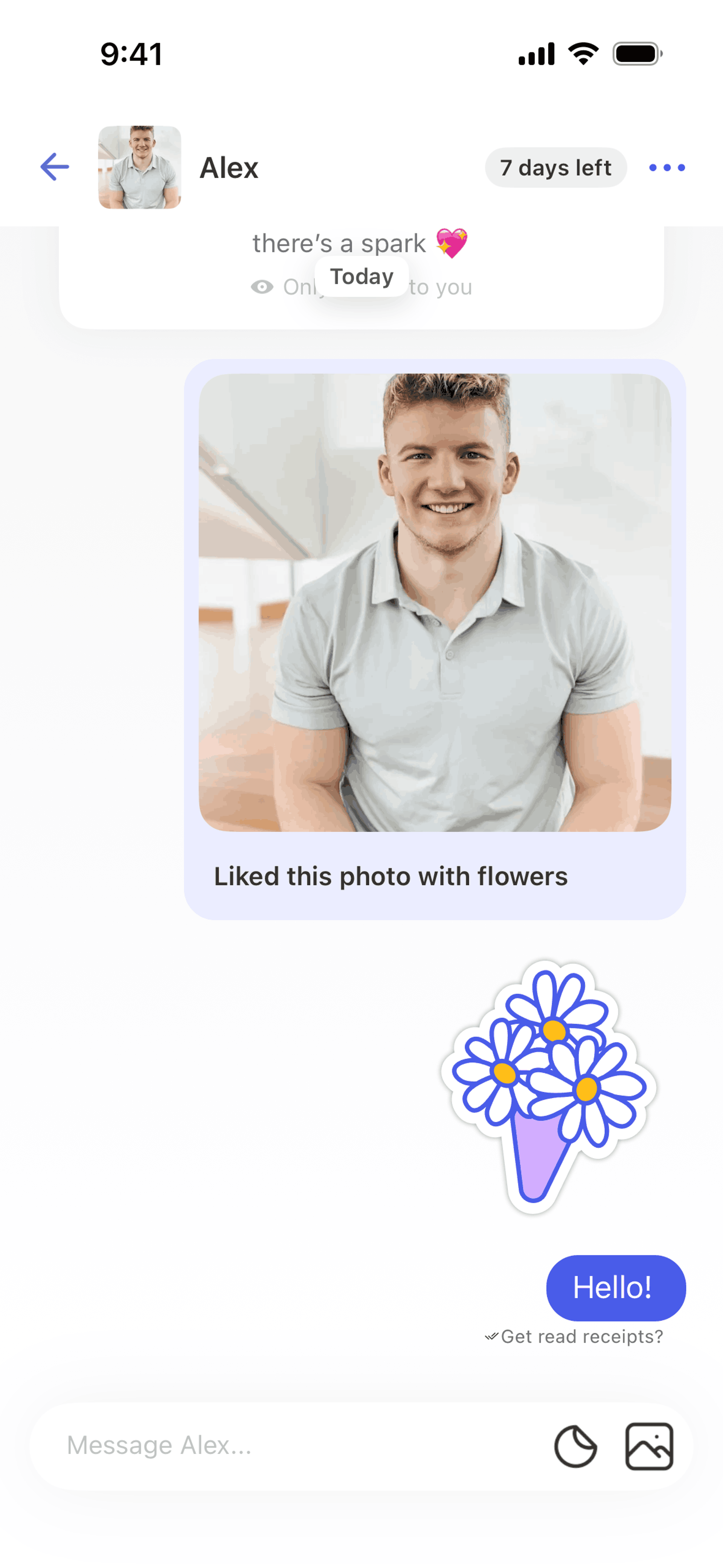 Coffee Meets Bagel iOS dating interface screenshot 4