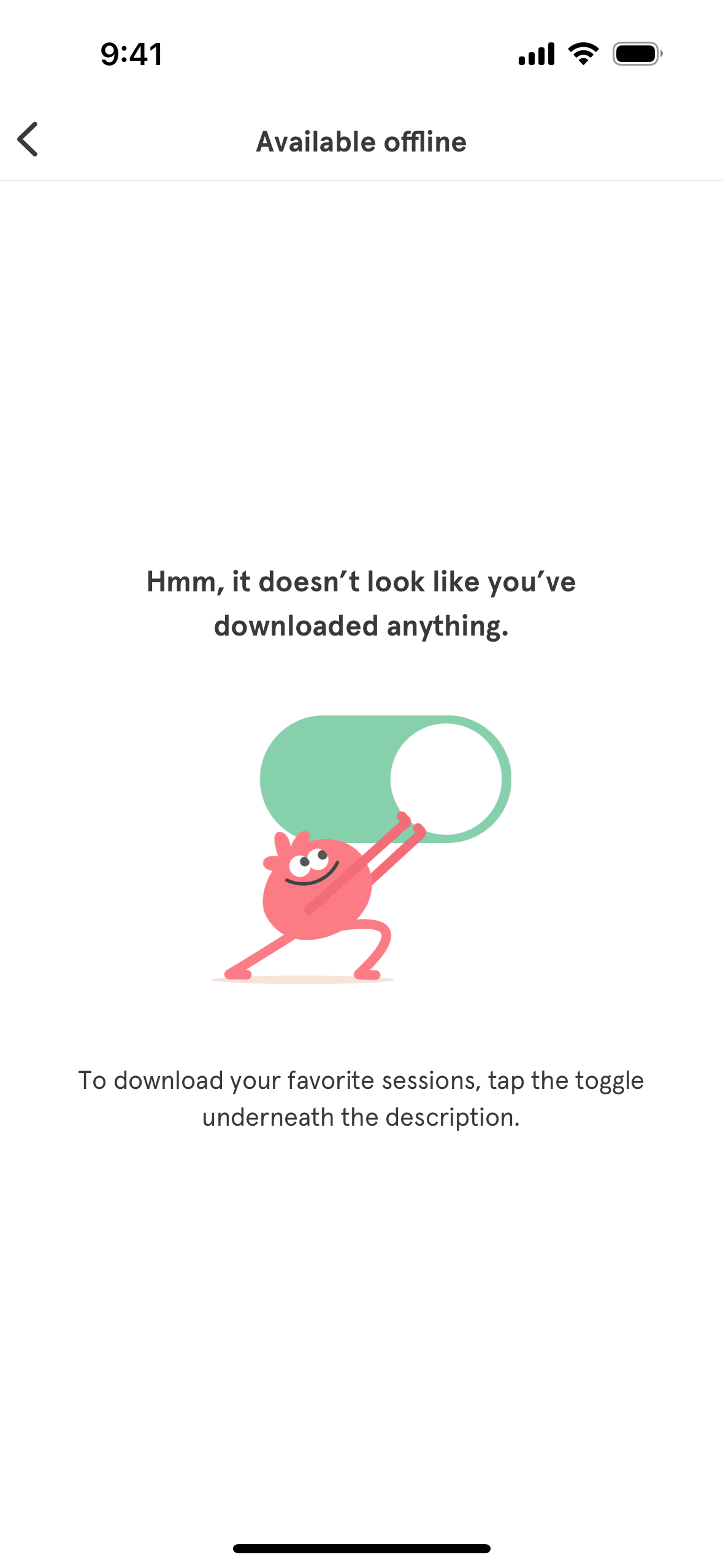 Headspace iOS Health & Fitness interface screenshot 13