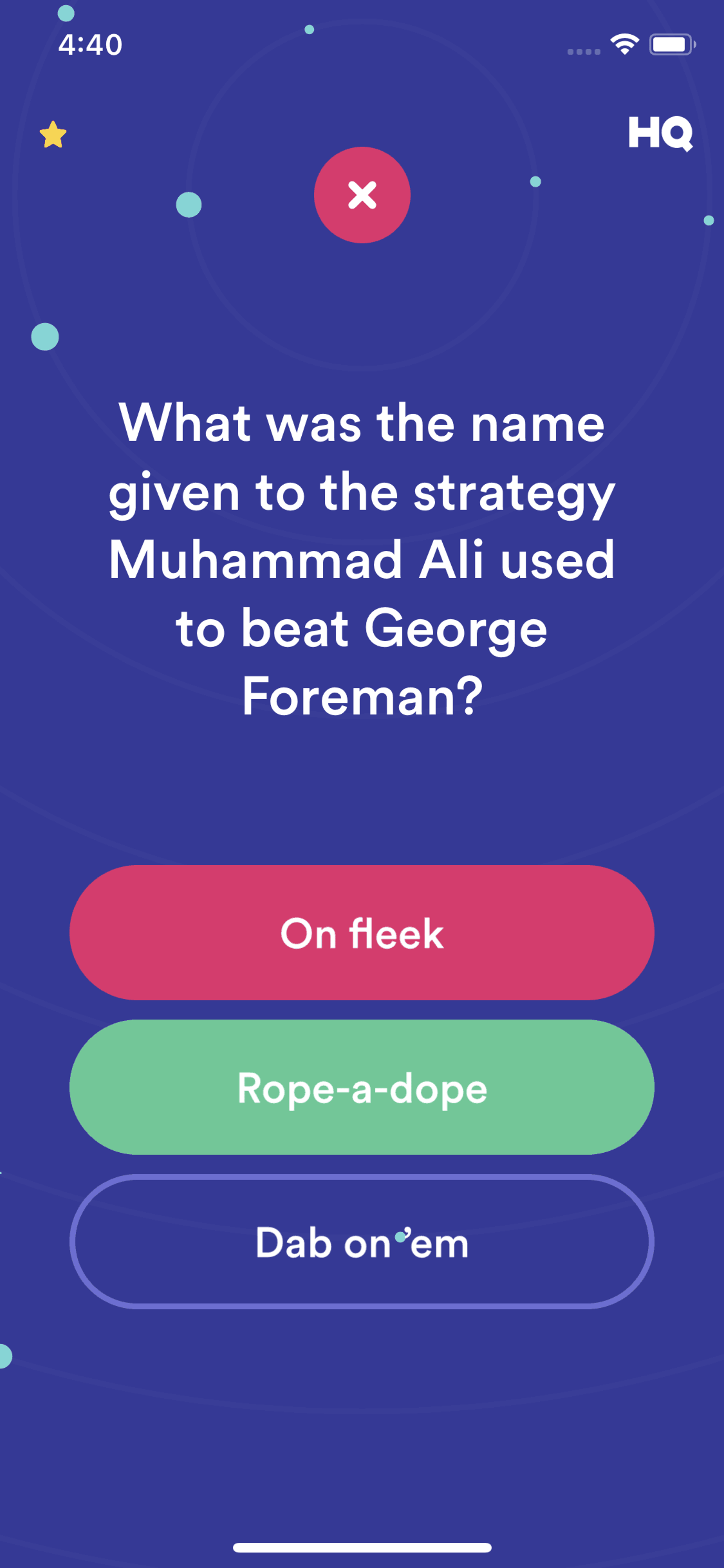 HQ Trivia iOS Entertainment interface screenshot 8