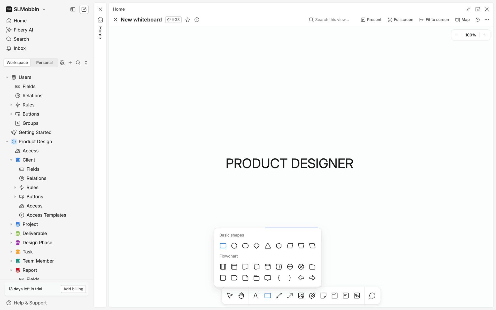 Fibery Web Productivity interface screenshot 17