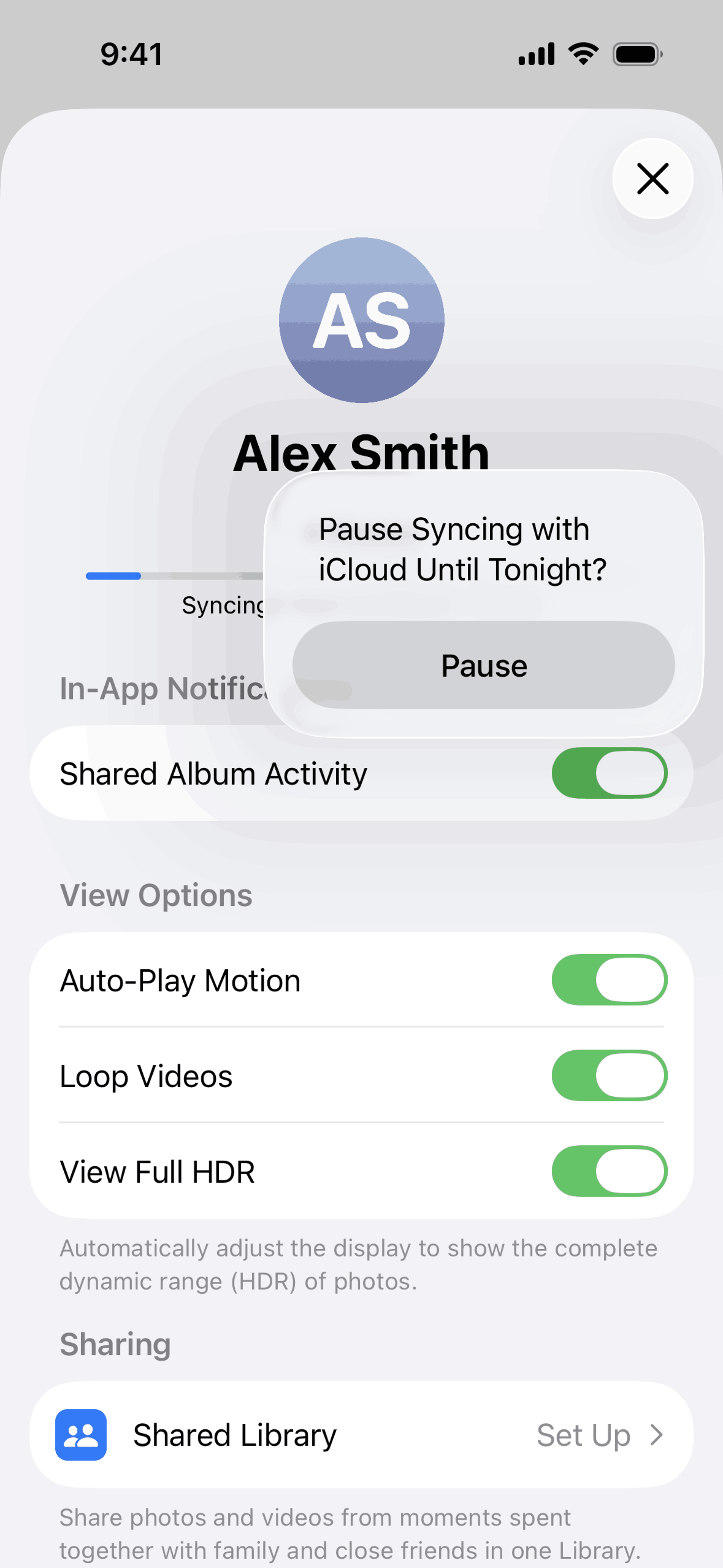 Apple Photos iOS Photo & Video interface screenshot 21