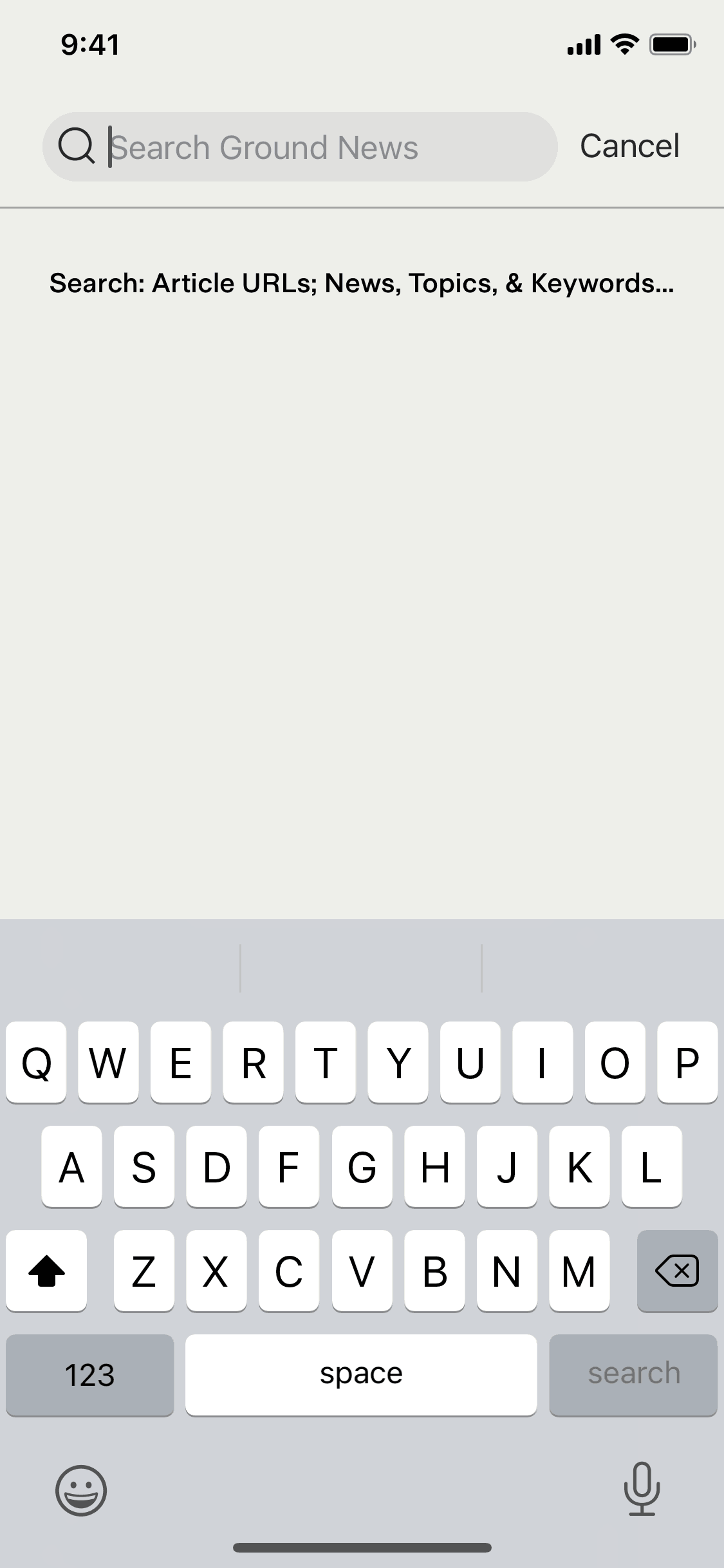 Ground News iOS News interface screenshot 13