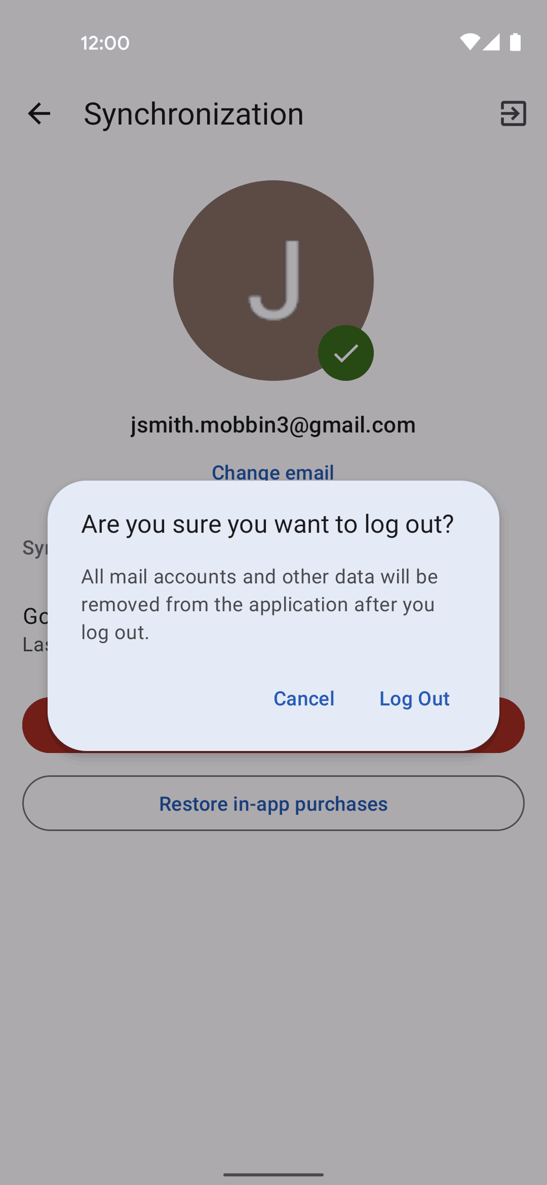 Spark Mail Android AI interface screenshot 17