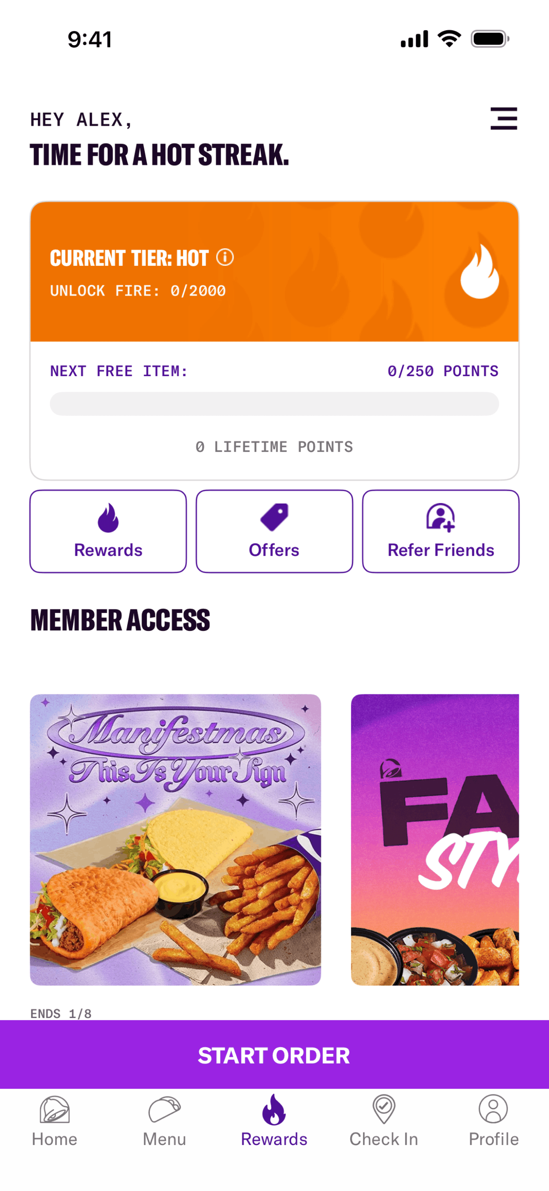 Taco Bell iOS Food & Drink interface screenshot 7