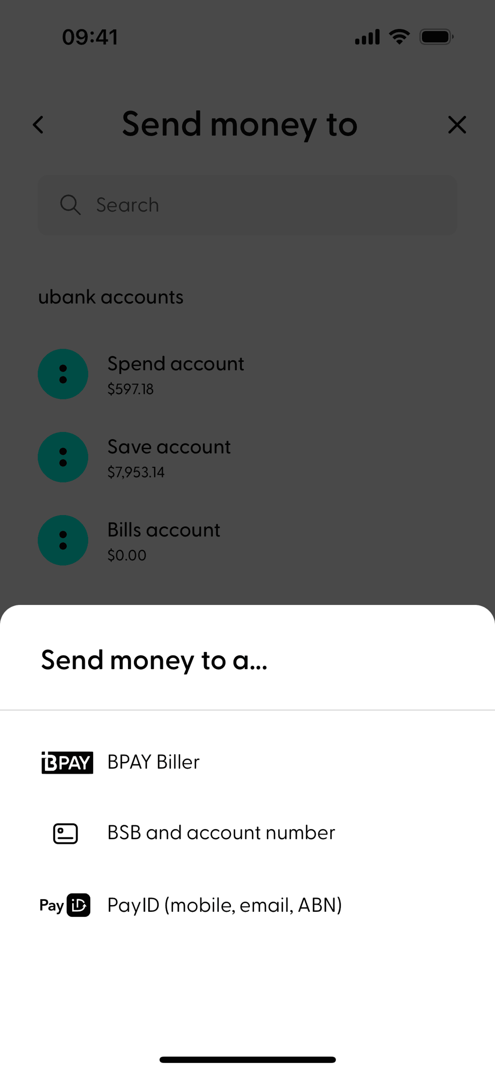 Ubank Money App iOS Finance interface screenshot 24