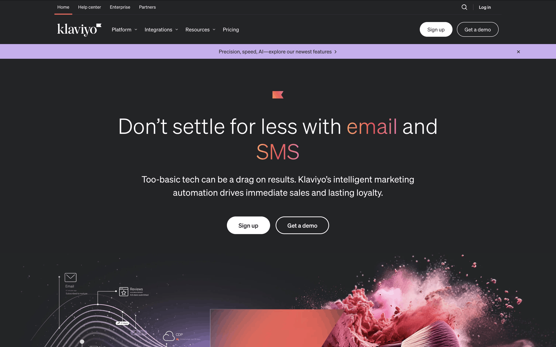 Klaviyo Web Business interface screenshot 4