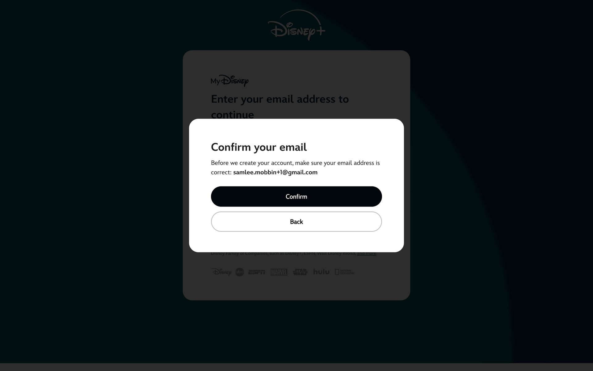 Disney+ Web Entertainment interface screenshot 7