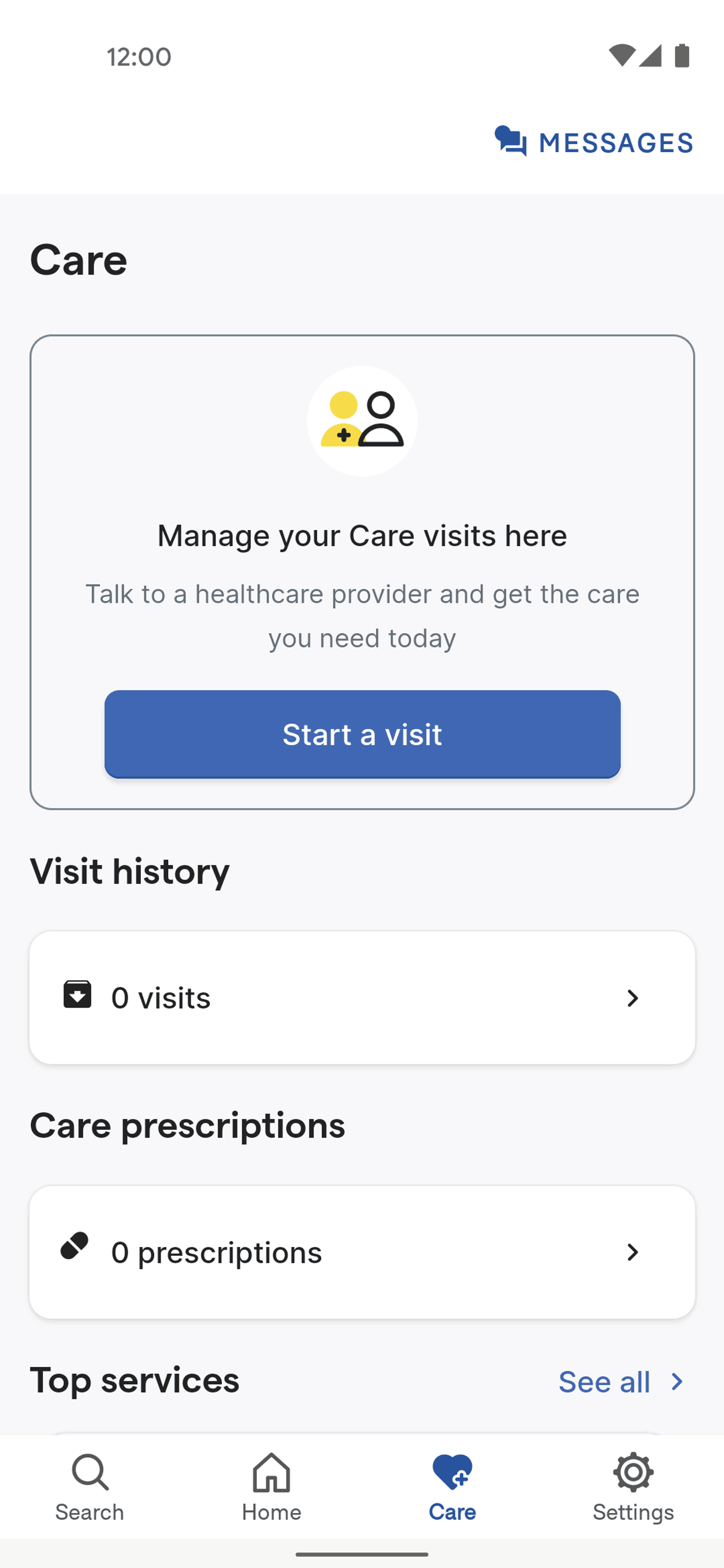 GoodRx Android Medical interface screenshot 10
