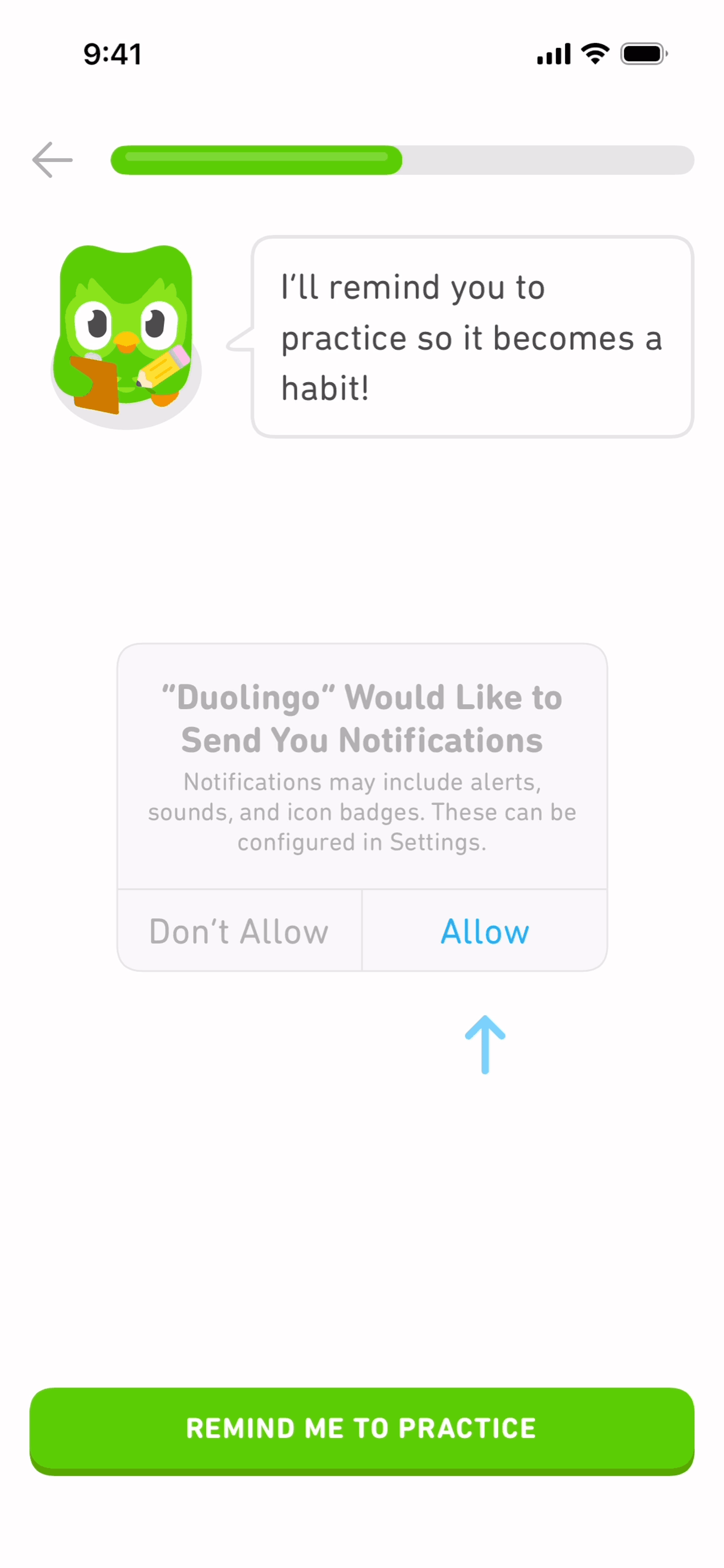 Duolingo iOS Education interface screenshot 14