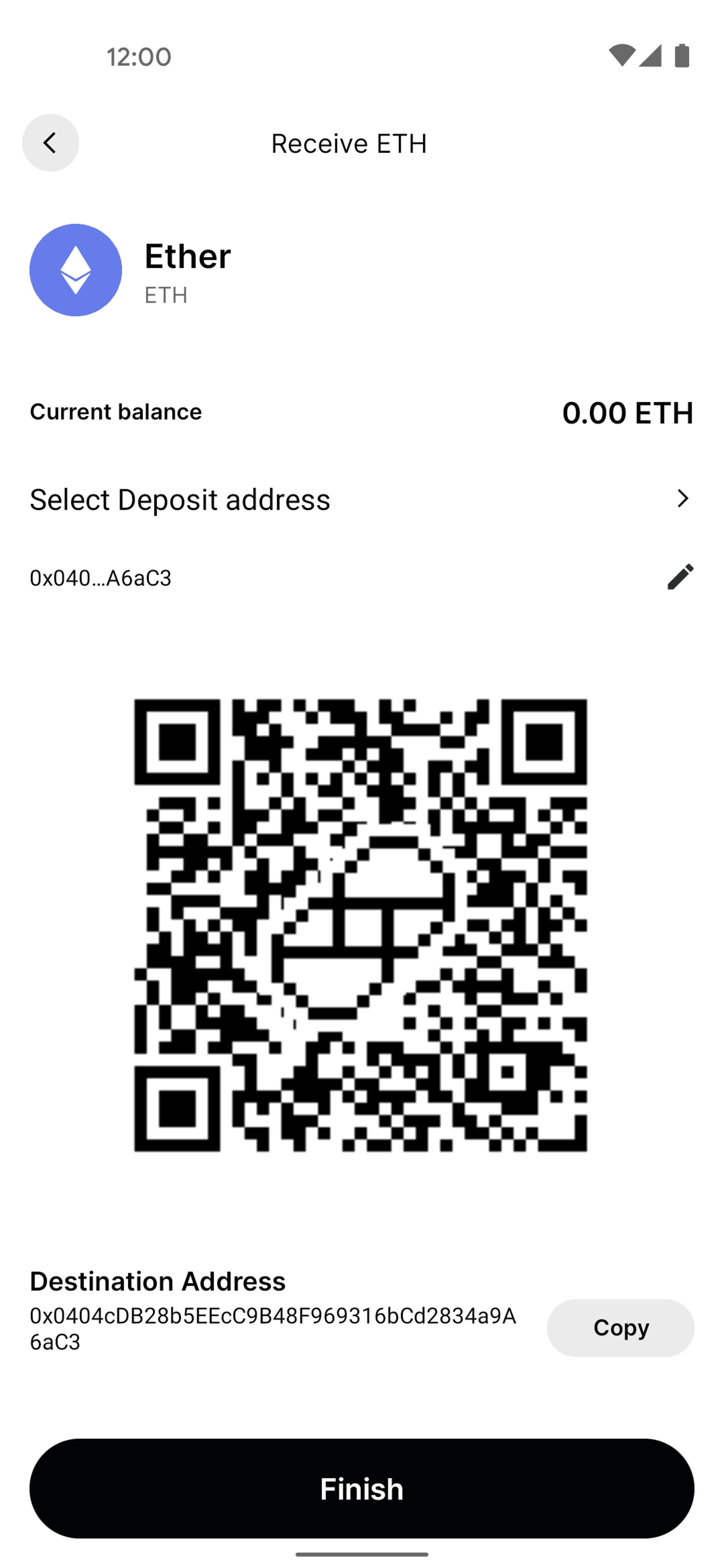Gemini Android Finance interface screenshot 22