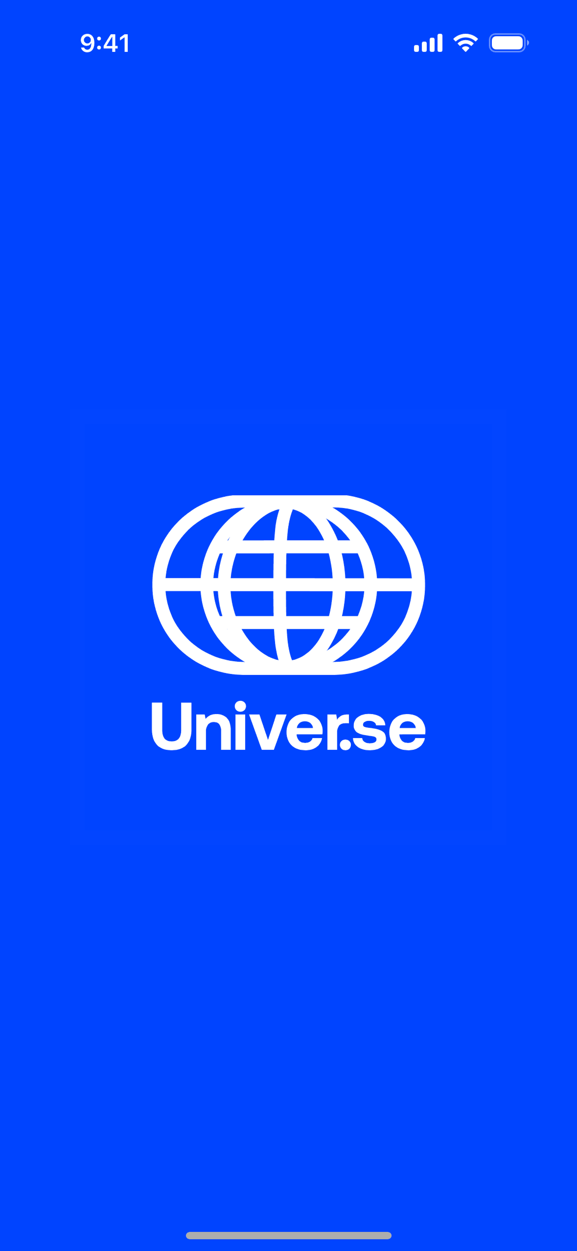 Universe iOS Productivity interface screenshot 3