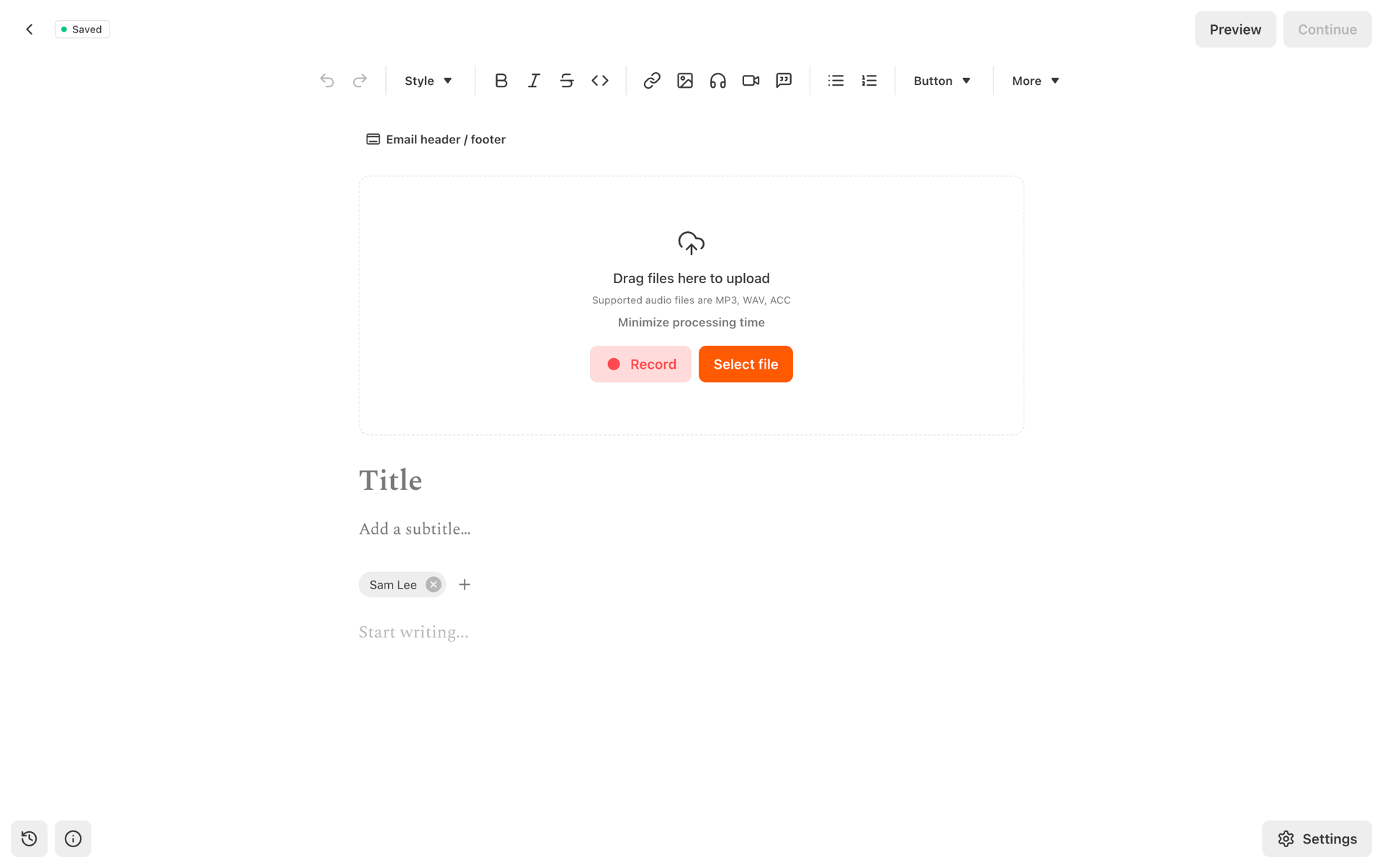 Substack Web News interface screenshot 17