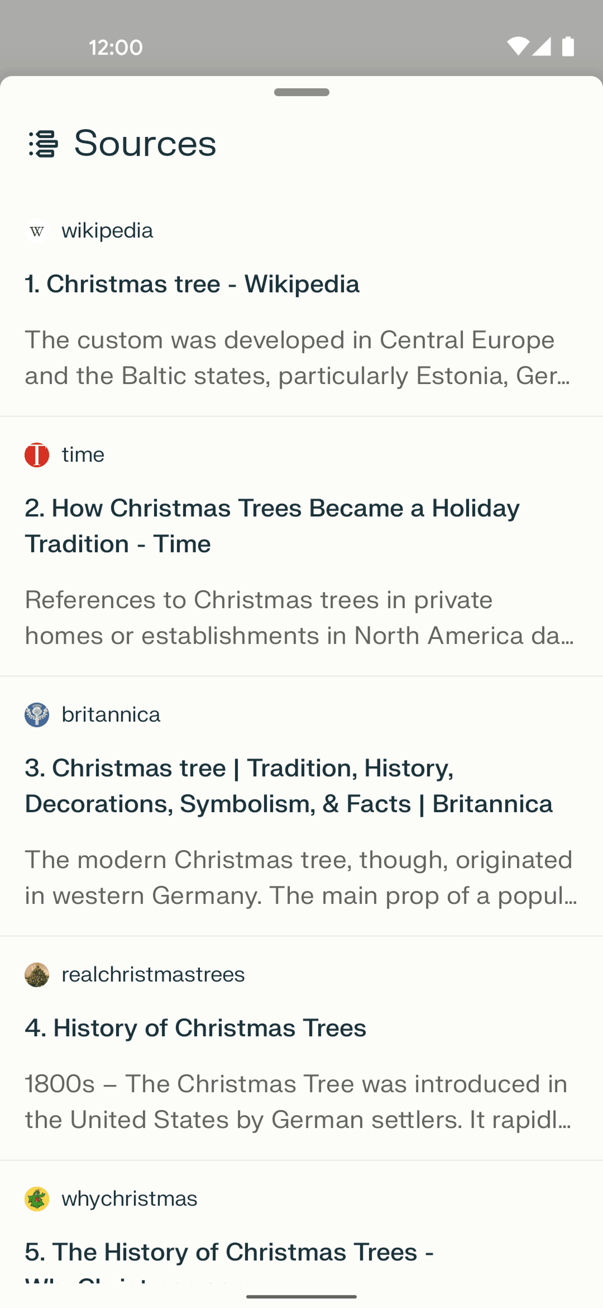 Perplexity Android AI interface screenshot 5