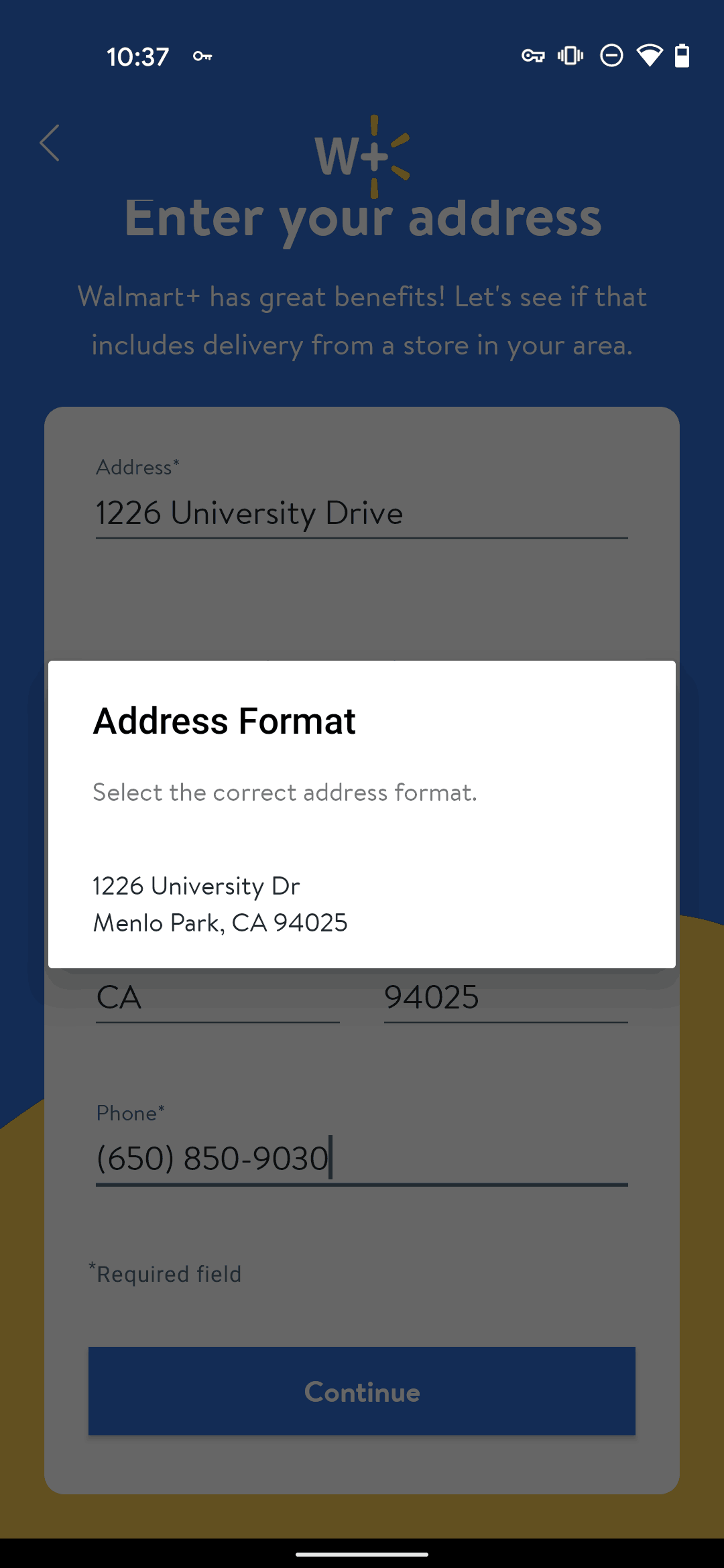 Walmart Android Shopping interface screenshot 18