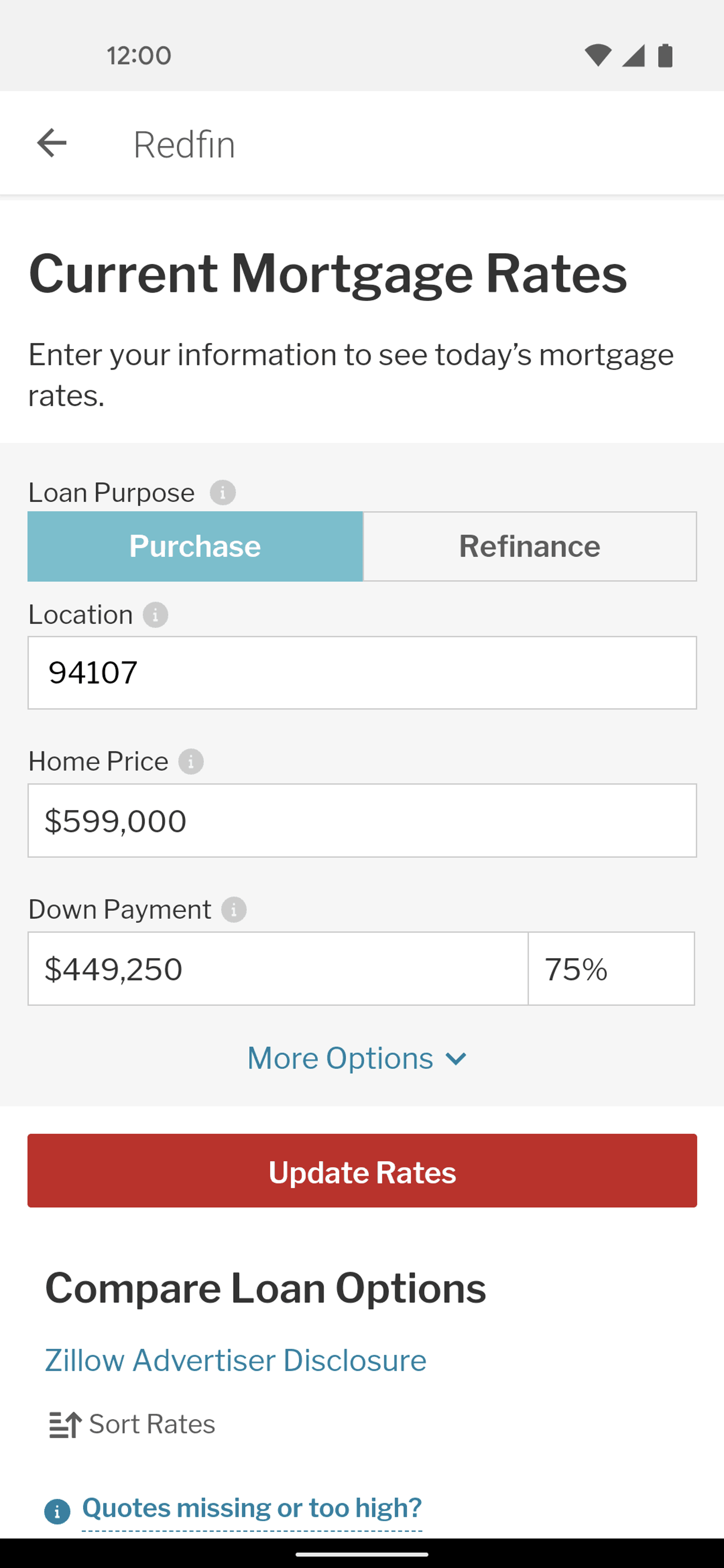Redfin Android Lifestyle interface screenshot 24