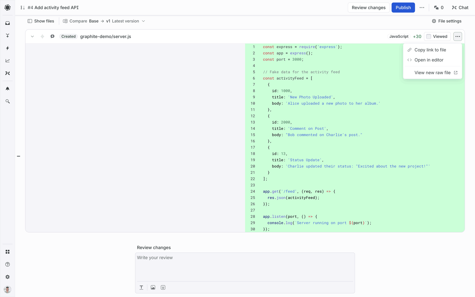 Graphite Web Developer Tools interface screenshot 2